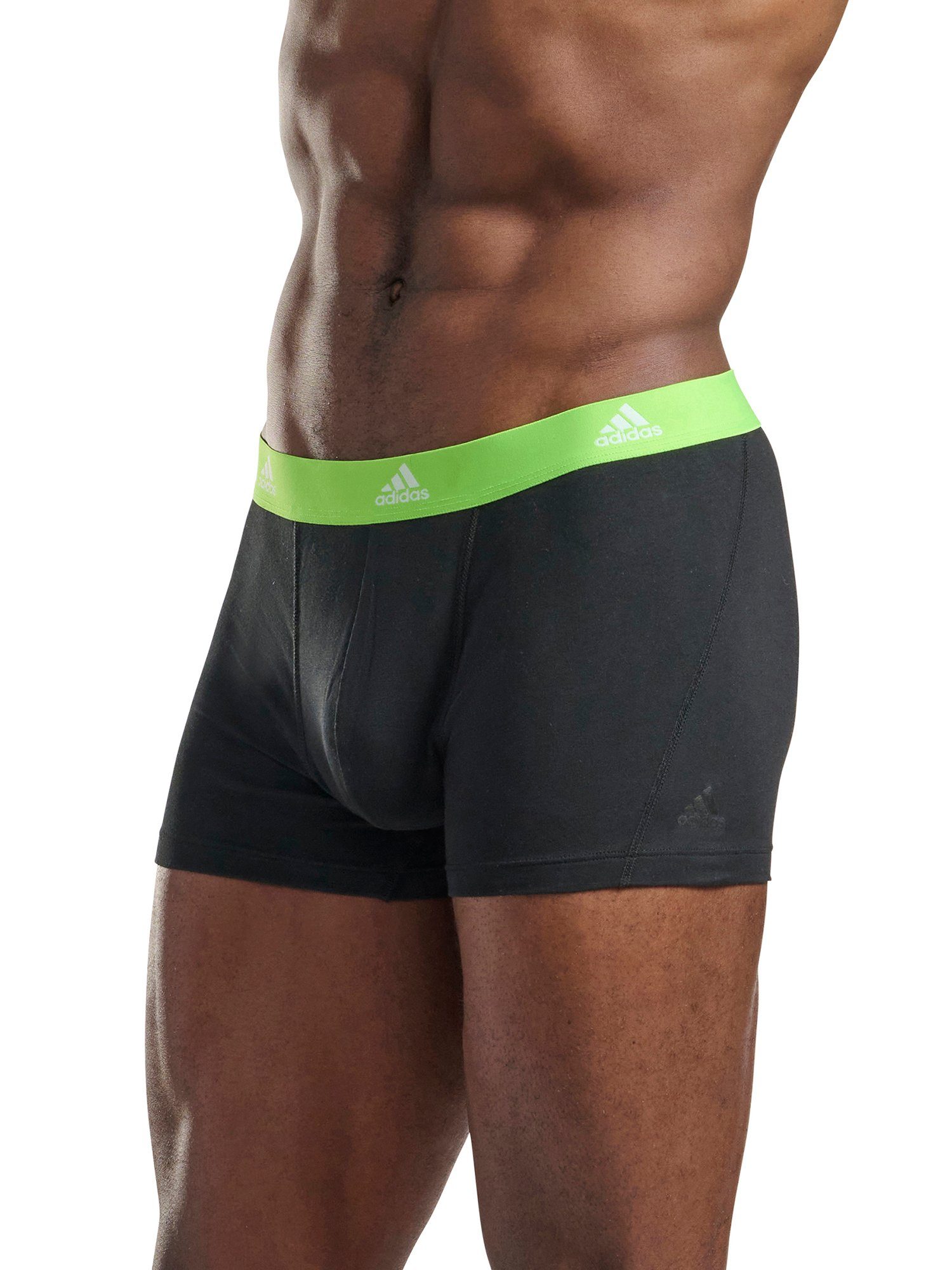 adidas Sportswear Trunk BASIC unterhose männer black&color (3-St) herren
