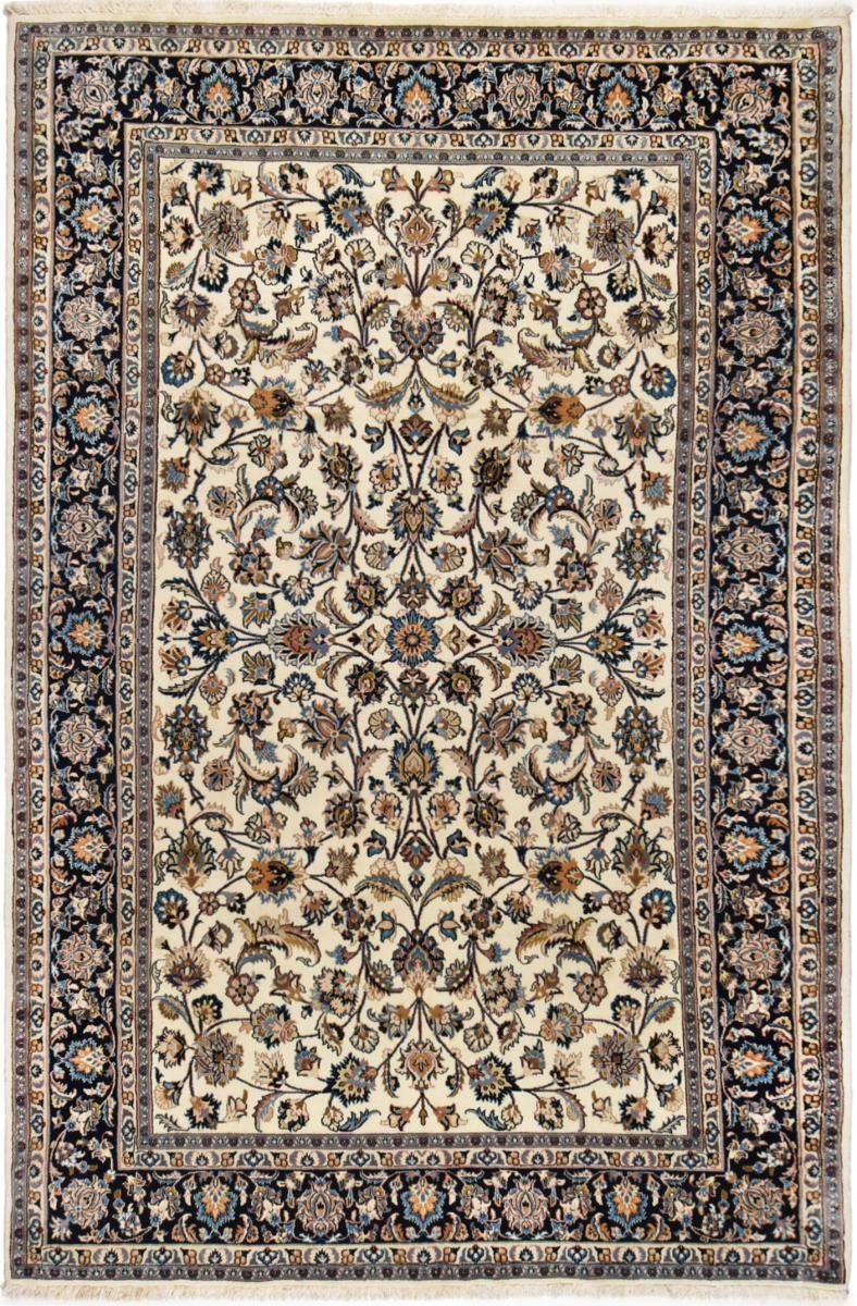 Orientteppich Mashhad 196x296 Handgeknüpfter Orientteppich / Perserteppich, Nain Trading, rechteckig, Höhe: 12 mm