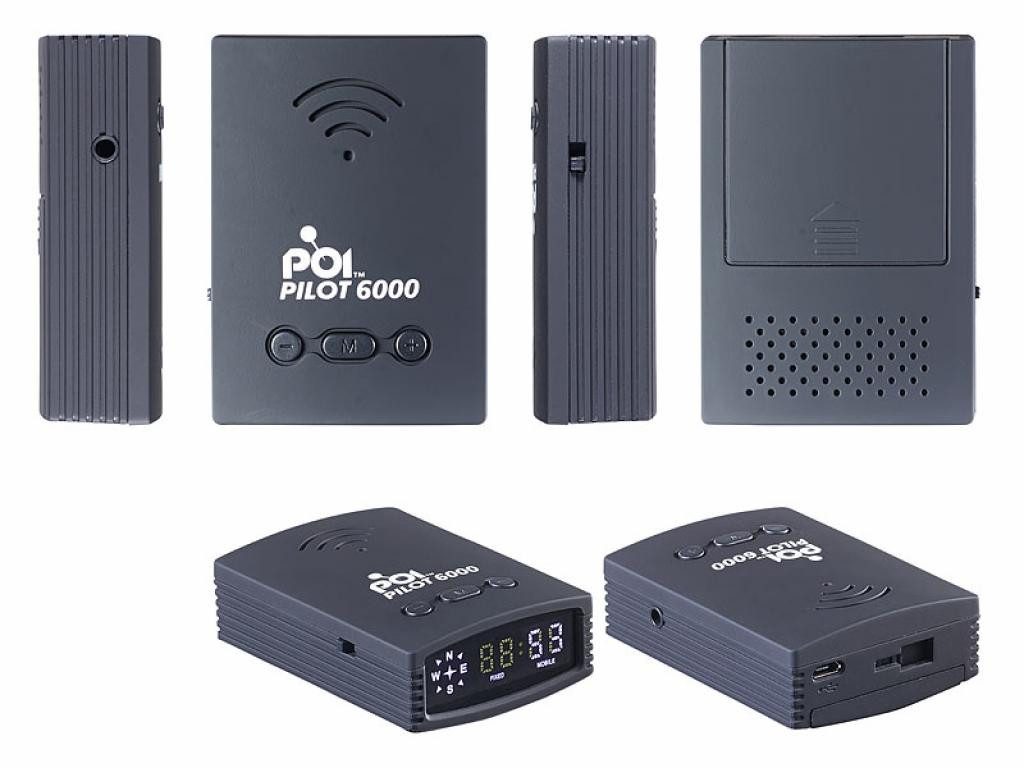 POI-Pilot POI Pilot 6000 GPS Blitzer- Radarwarner Gefahren POI-Daten Europa PKW-Navigationsgerät (Europa (32 Länder), Blitzer - und Radarwarner Gefahrenwarner)