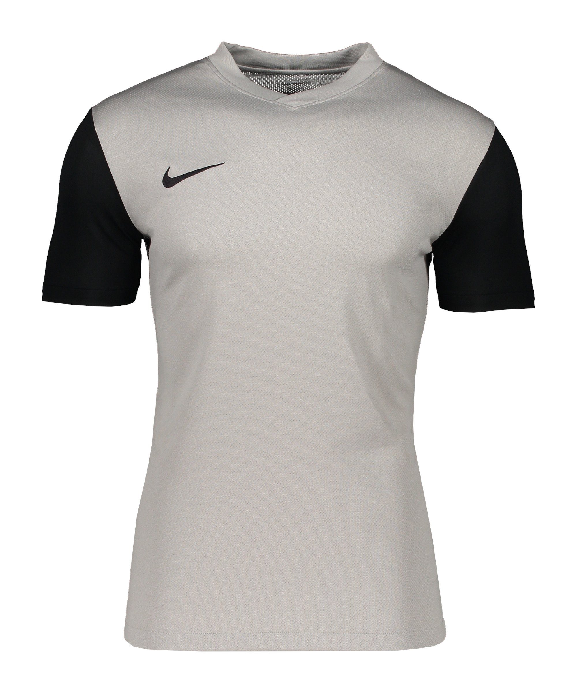 Nike Fußballtrikot Tiempo grauschwarz Premier Trikot Kids II