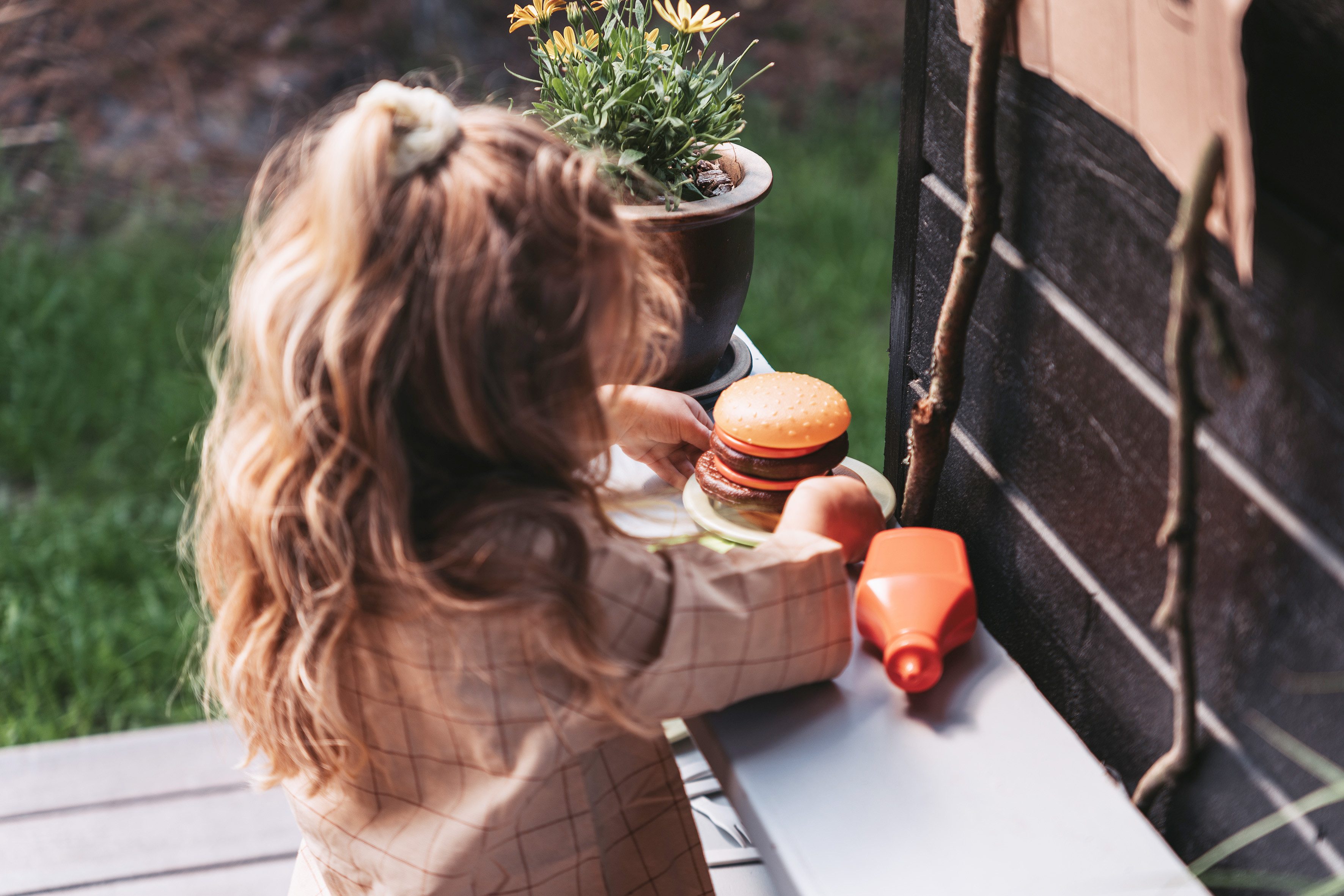 dantoy Outdoor-Spielküche Dantoy Burger-Set, 5605