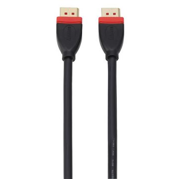 Hama DisplayPort 1.4 Kabel 8K 4K 2K UHD DP 1,8m Video-Kabel, Displayport, (180 cm), DP 1.4 abwärtskompatibel 3D UHD 32,4 Gbps DSC PC TV G-Sync Freesync