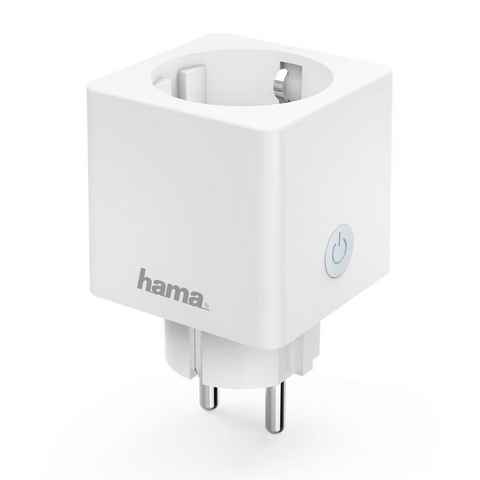 Hama WLAN-Steckdose WLAN Mini Steckdose ohne Hub 3680W für App-u. Sprachsteuerung, max. 3680 W
