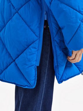 SELECTED FEMME Winterjacke Wattierte Oversized Puffer Jacke Stepp Blouson ohne Kapuze SLFHEIDI 4356 in Blau