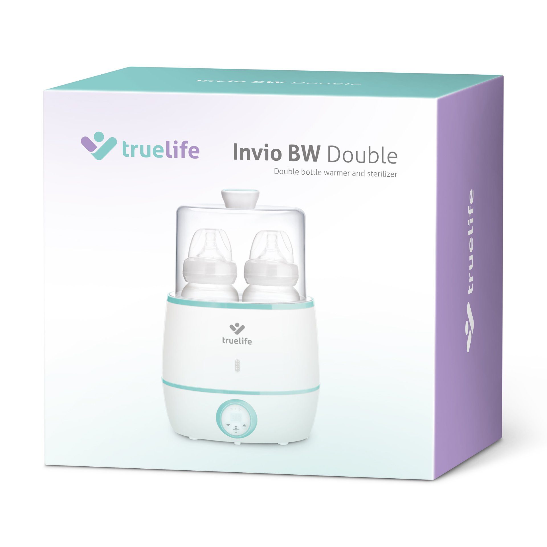 TrueLife Invio Double, BW Sterilisator praktischem Babyflaschenwärmer mit