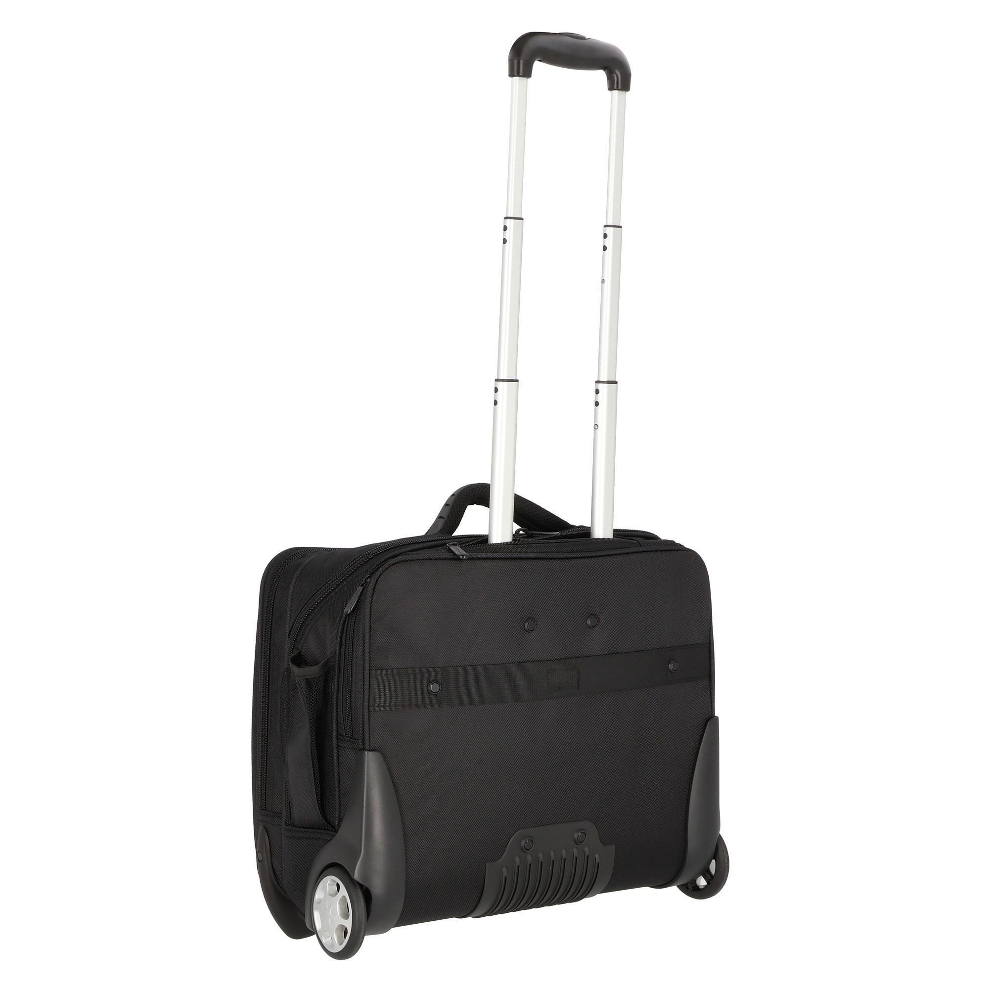 Dermata Business-Trolley, 2 Rollen, Polyester
