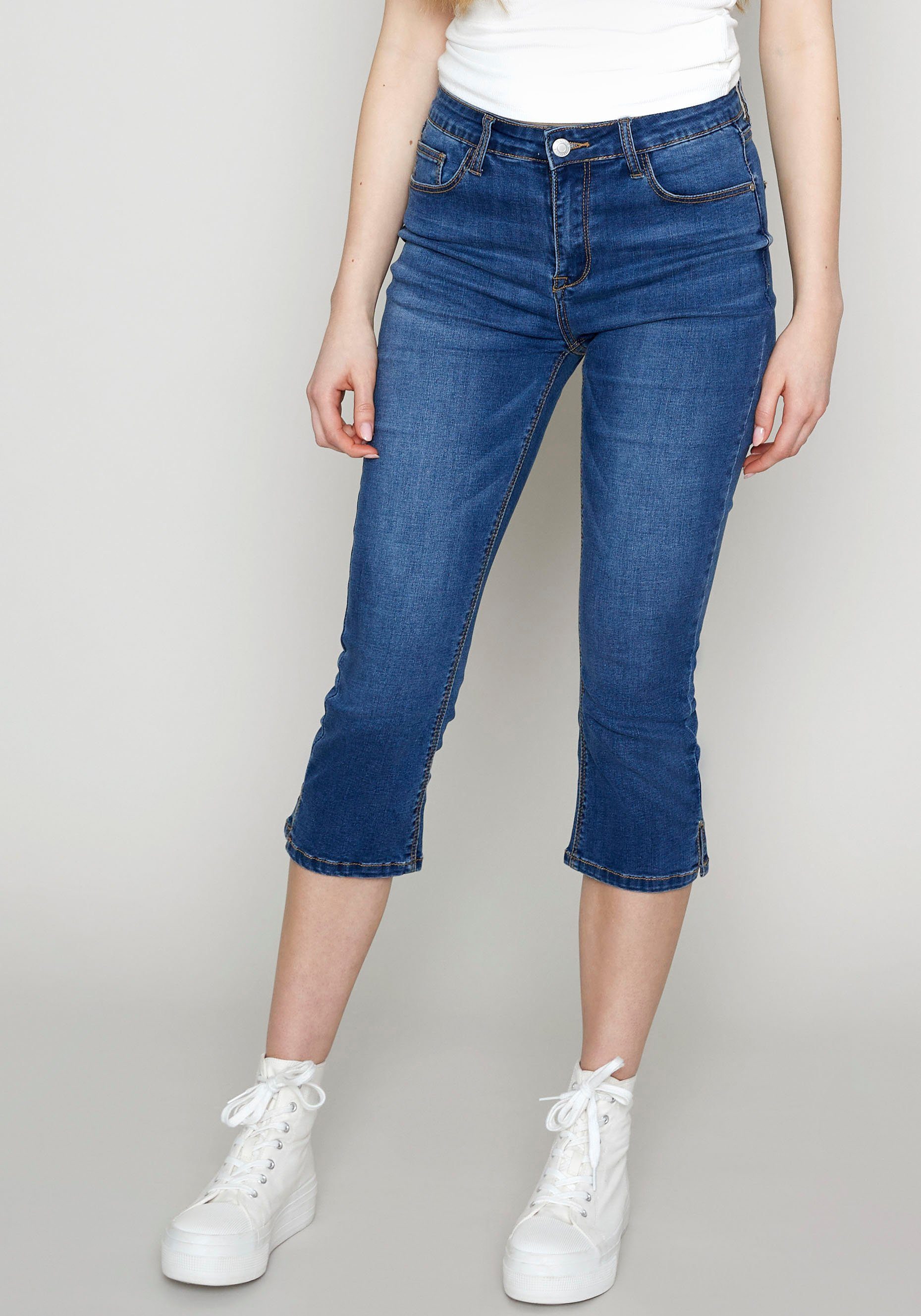 HaILY’S 7/8-Jeans 7/8 C JN Me44rle (1-tlg) mblue