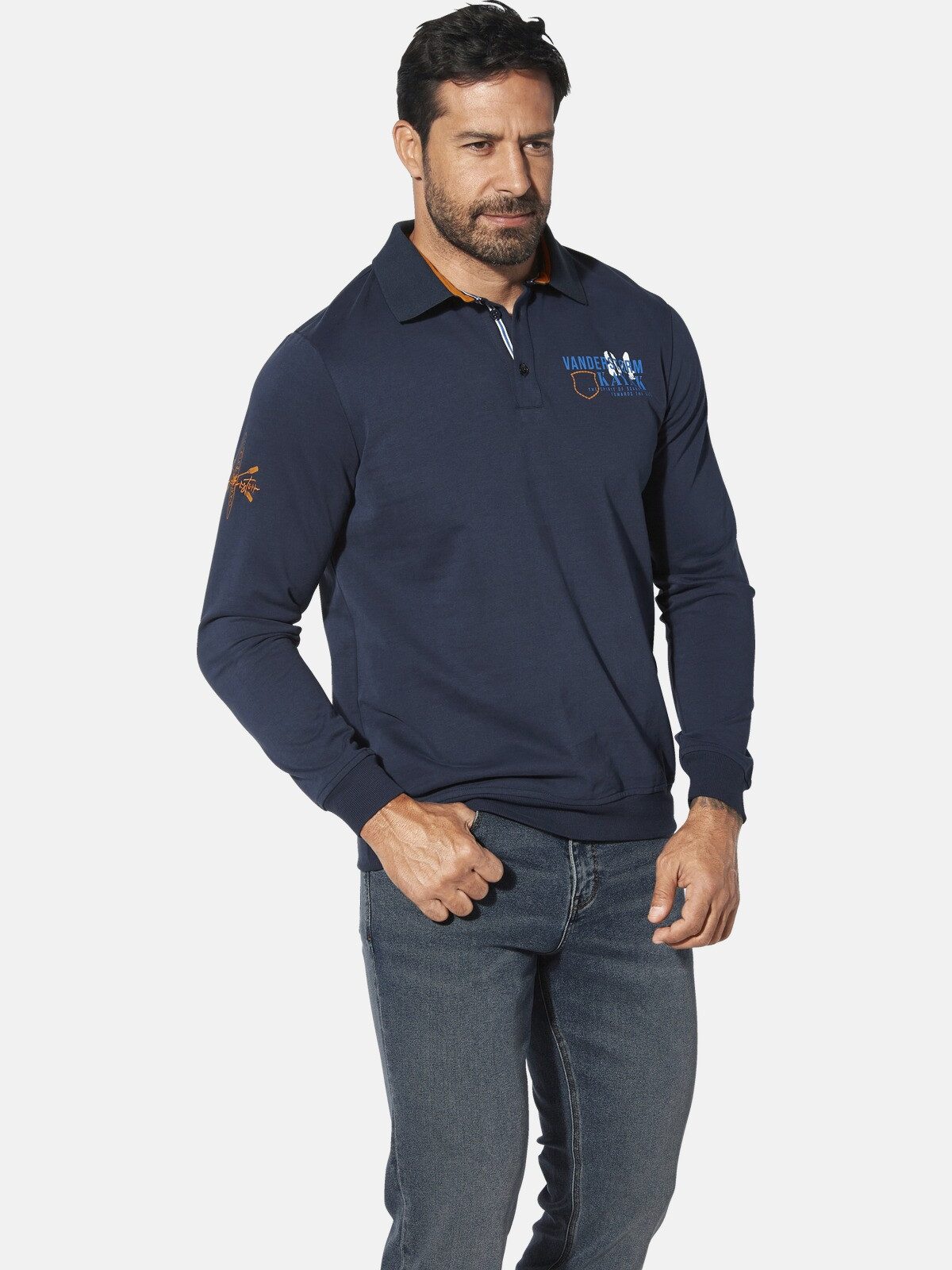Jan Vanderstorm Sweatshirt RAAJERN mit elastischem günstig online kaufen
