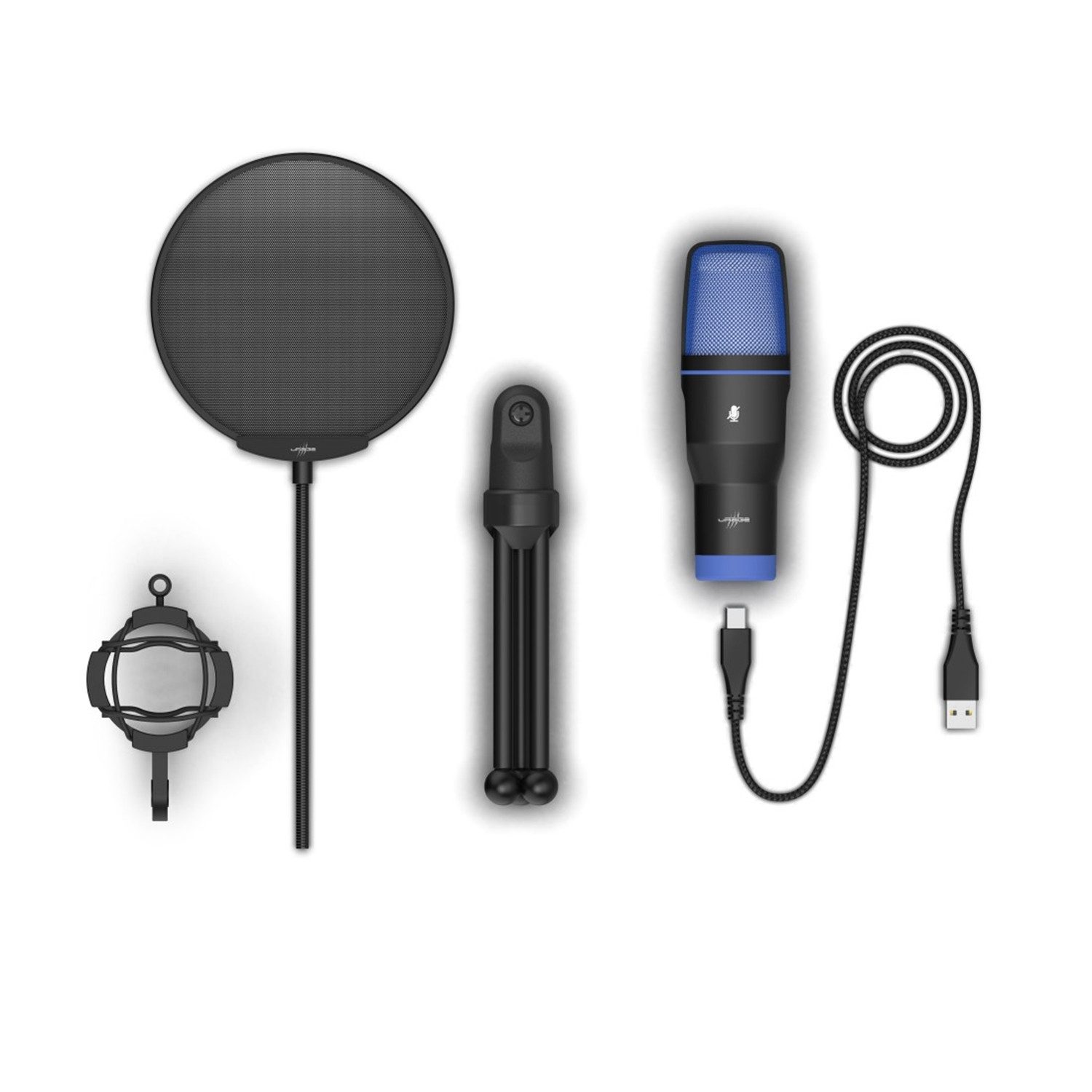 uRage Streaming-Mikrofon Stream 410 HD, Schwarz