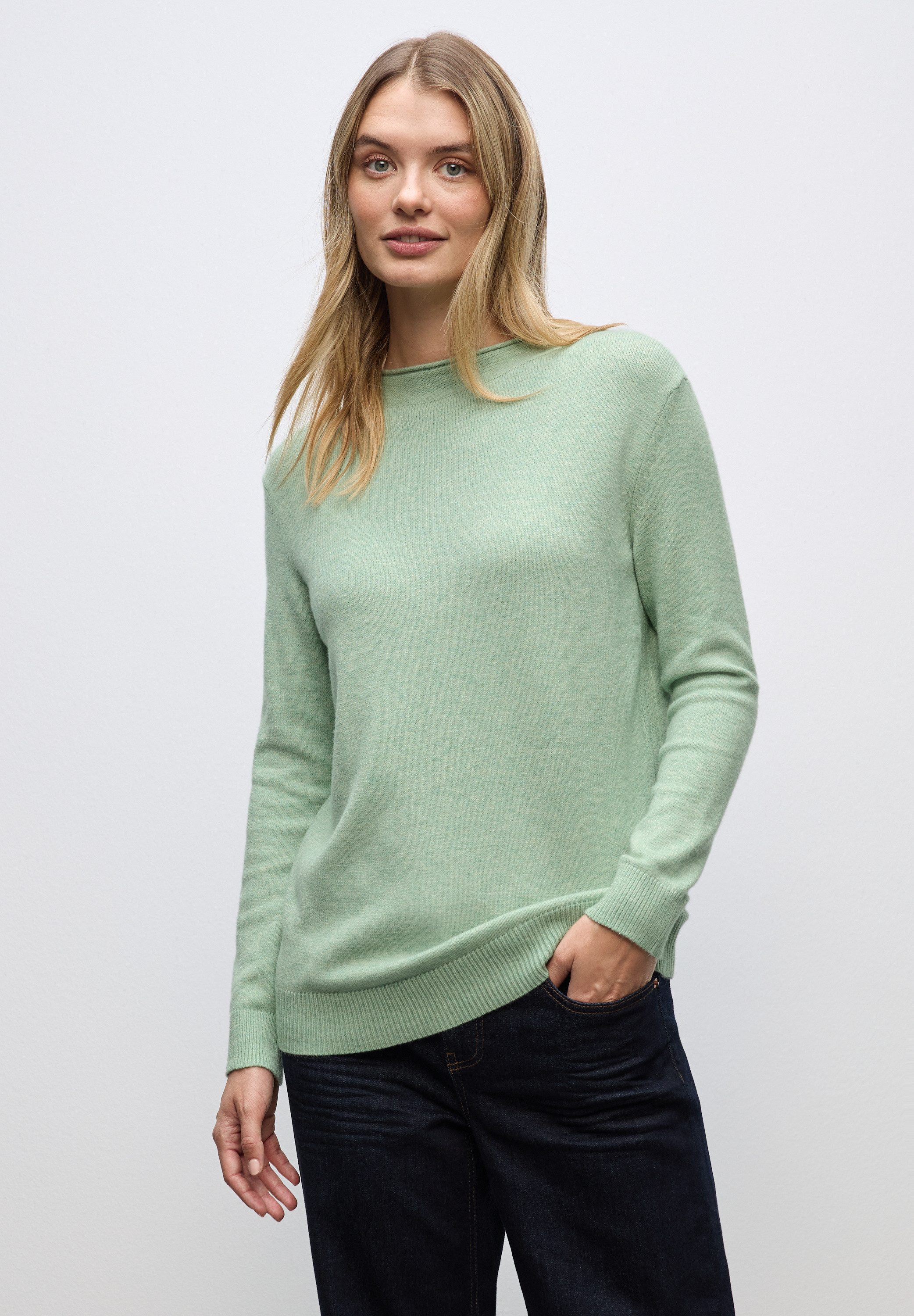 STREET ONE Strickpullover Feinstrick