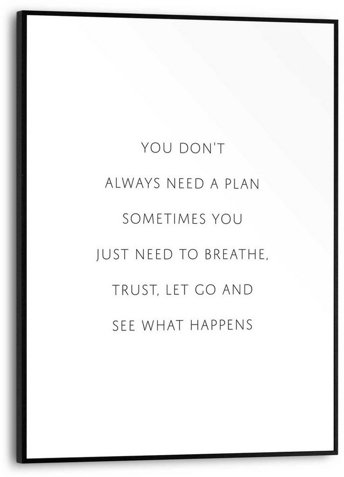 Reinders! Poster Let go