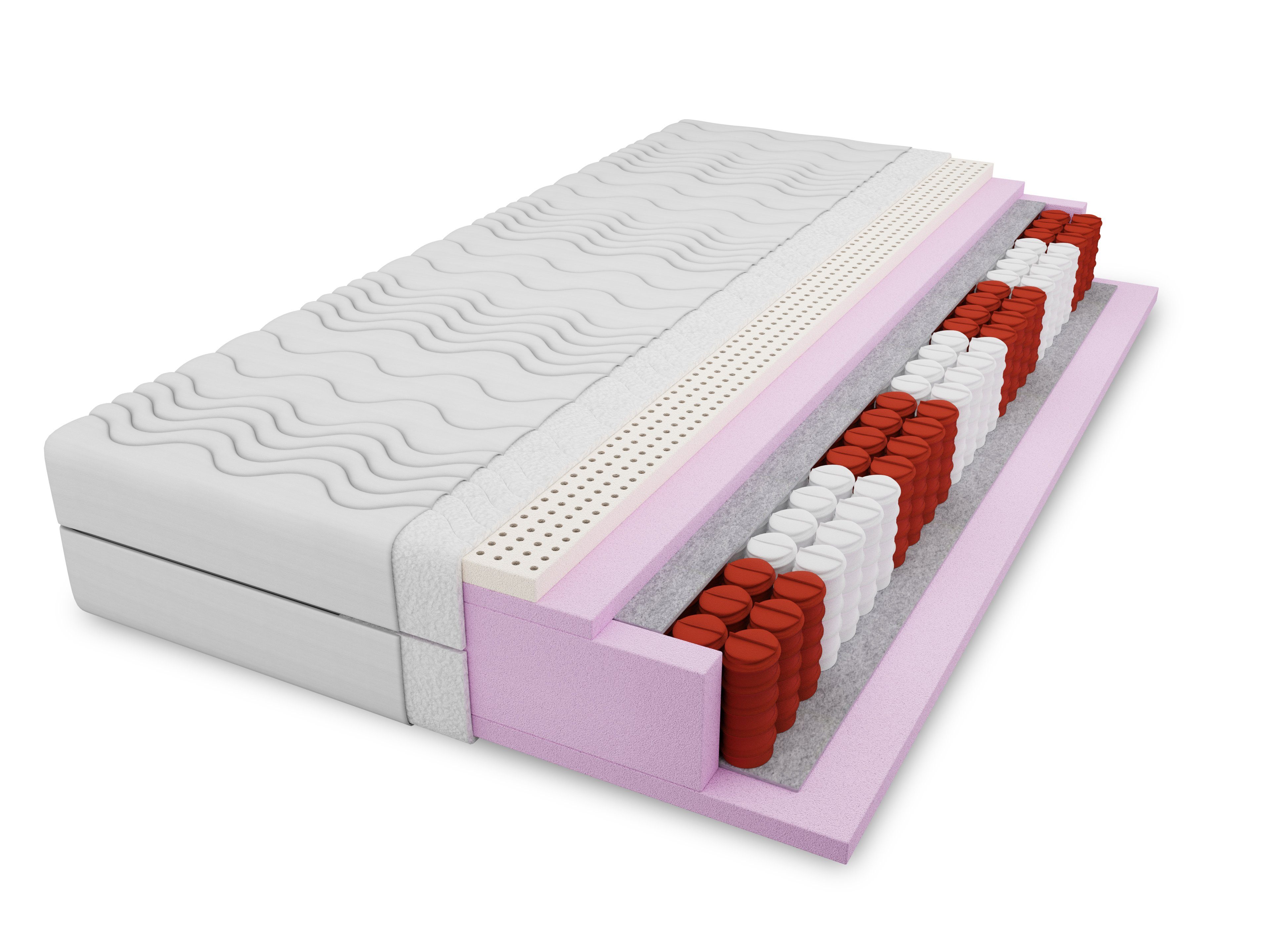 Taschenfederkernmatratze Taschenfederkern-Matratze LATEX für Allergiker gee günstig online kaufen