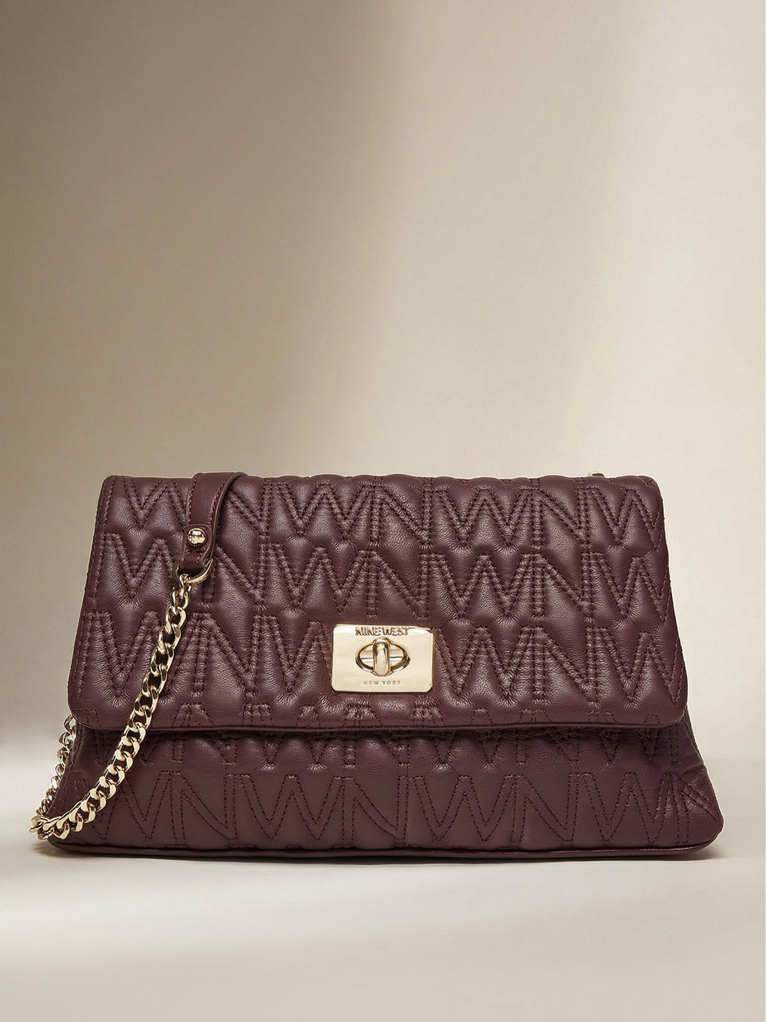 Nine West Handtasche Nine West Damenhandtasche Burgundy CEO - MILA-S23788-4
