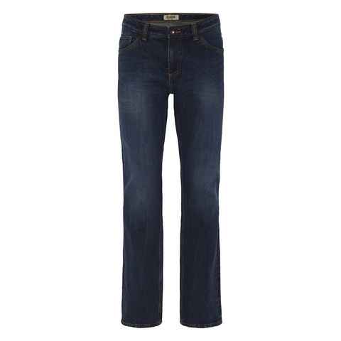 OKLAHOMA PREMIUM DENIM Straight-Jeans mit klassischen Details (1-tlg)