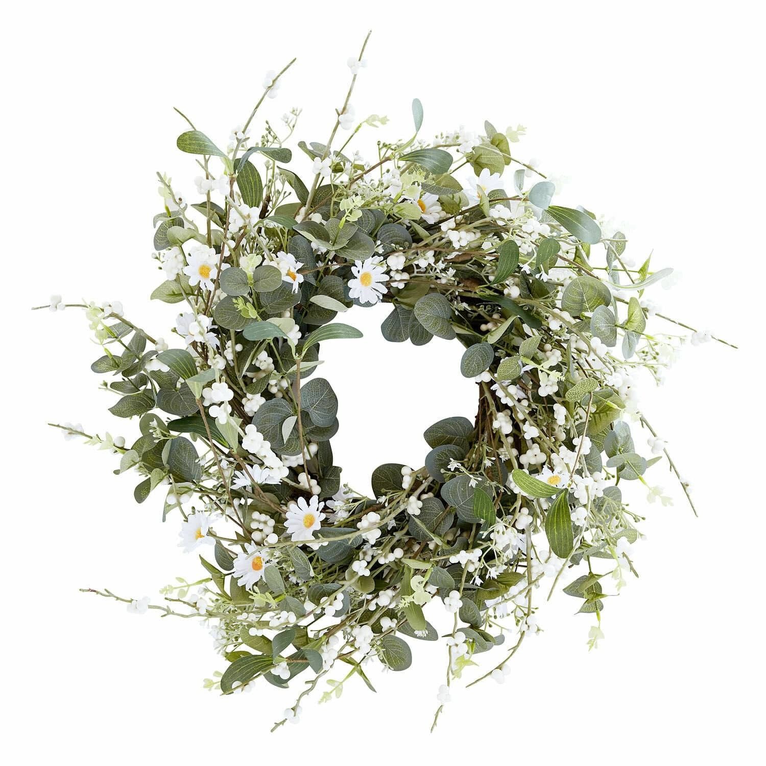 Mirabeau Dekokranz Kranz Mixale grün/weiß günstig online kaufen