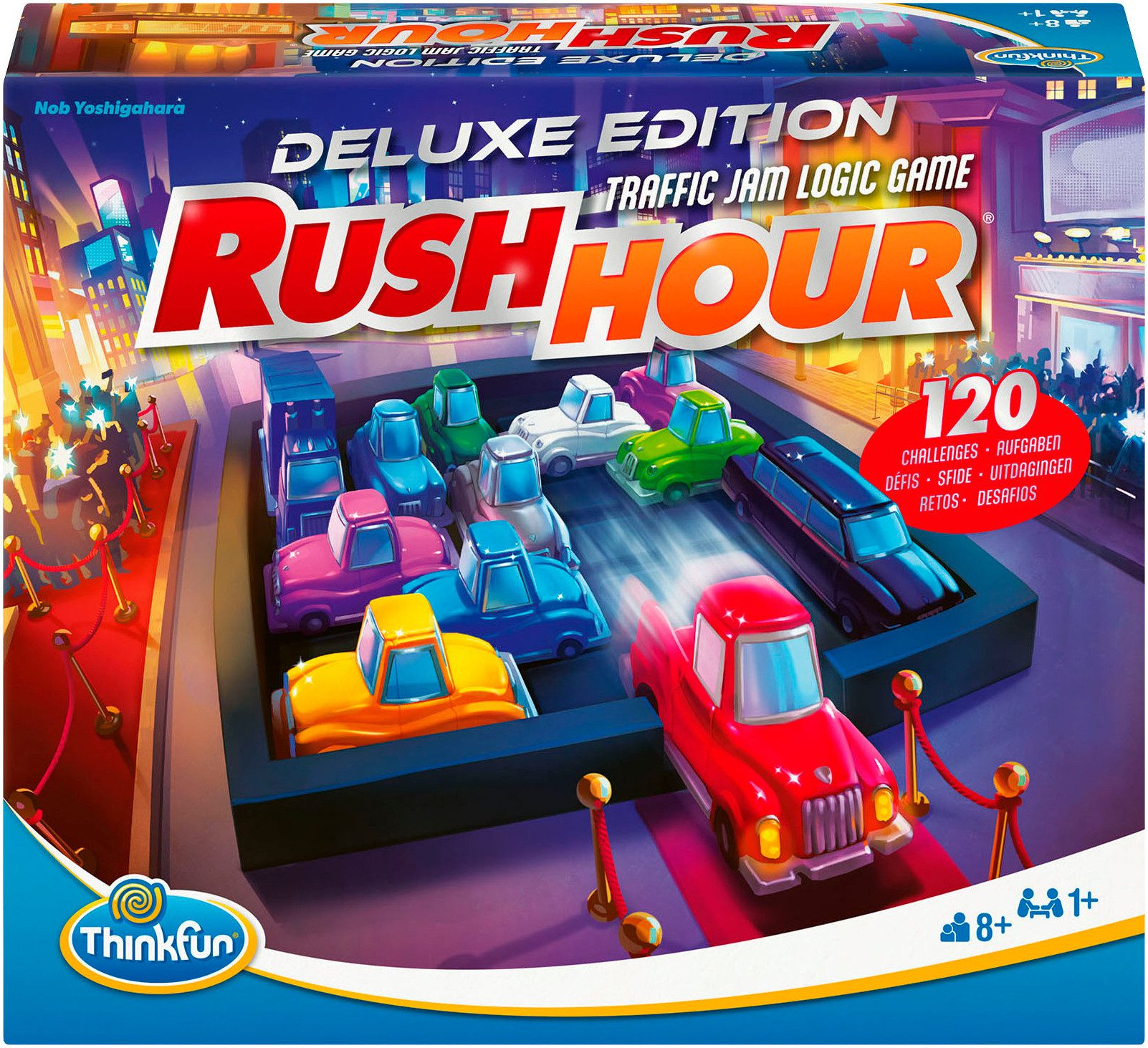 Thinkfun® Spiel Rush Hour Deluxe, Logikspiel