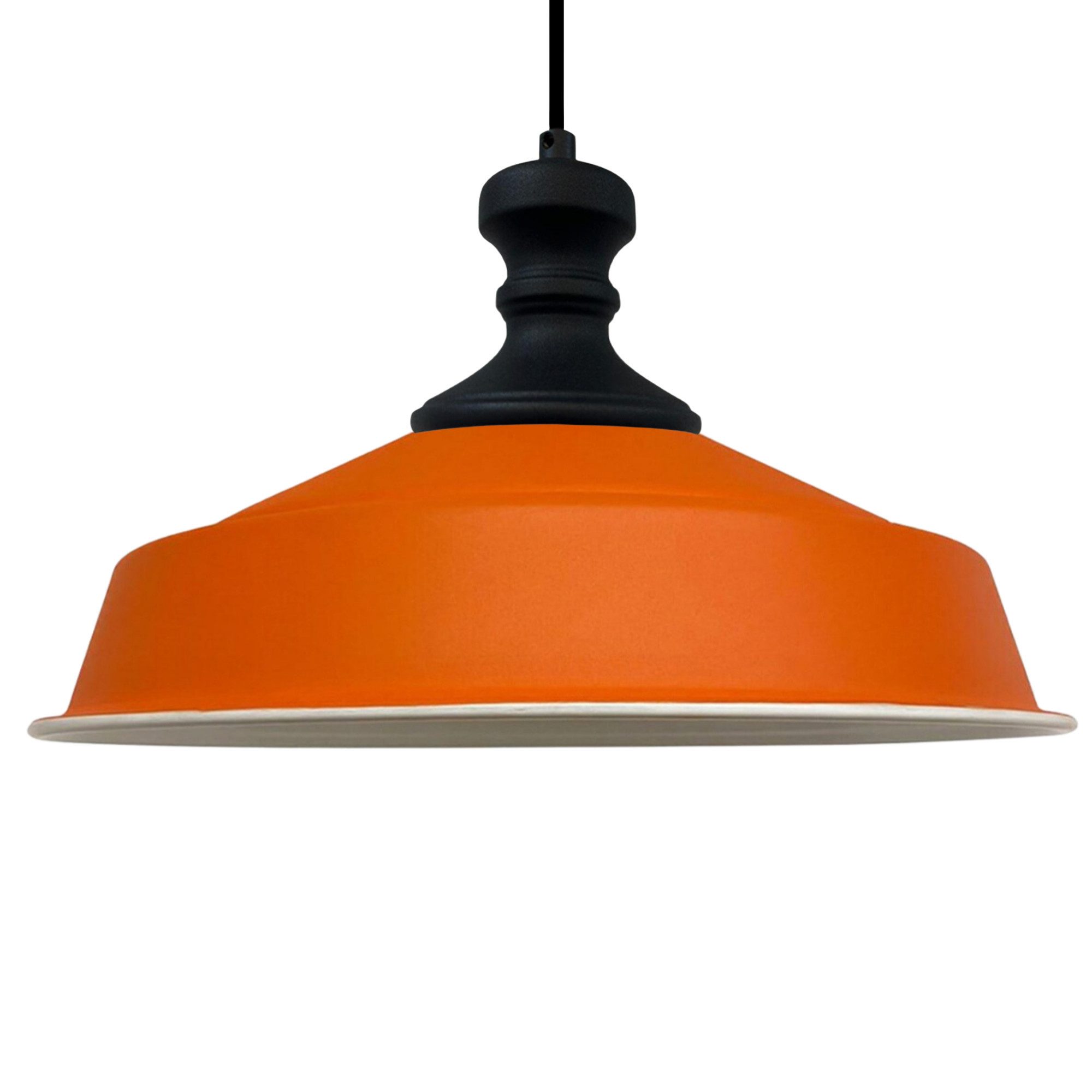 Bamyum Pendelleuchte Asletl Hängelampe Industrial aus Metall Ø41 cm, Pendelleuchte Esstisch, ohne Leuchtmittel