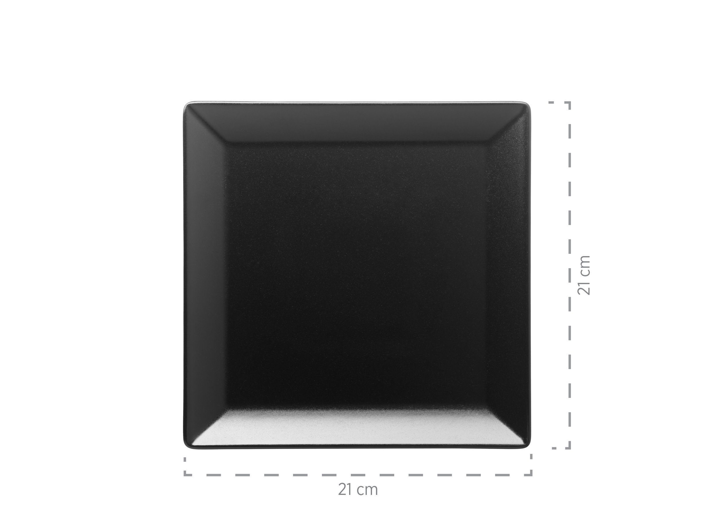 MÄSER Teller-Set Manhattan City (12-tlg), 6 Personen, Porzellan