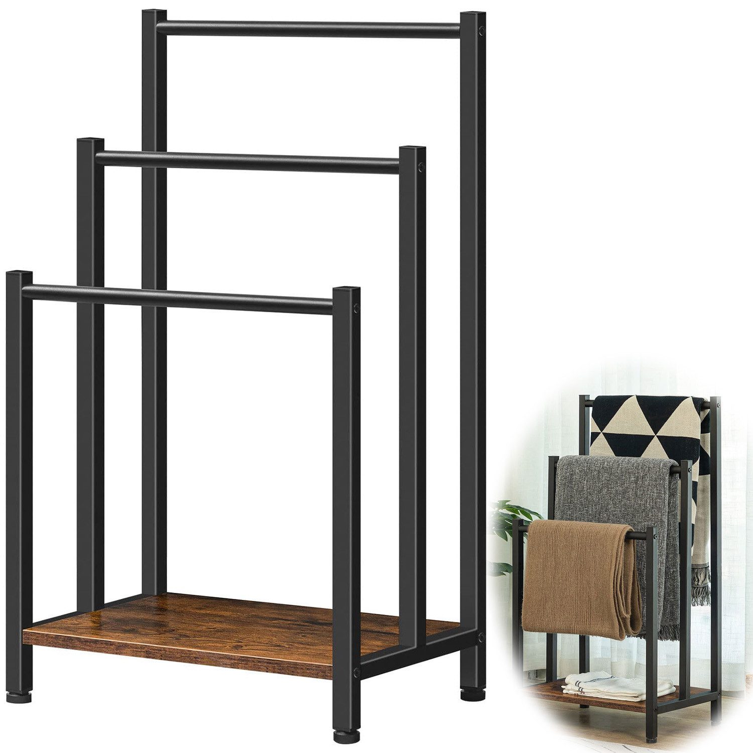 SURFOU Handtuchhalter Stehend Freistehend Handtuch Ständer, Pool Handtuchha günstig online kaufen