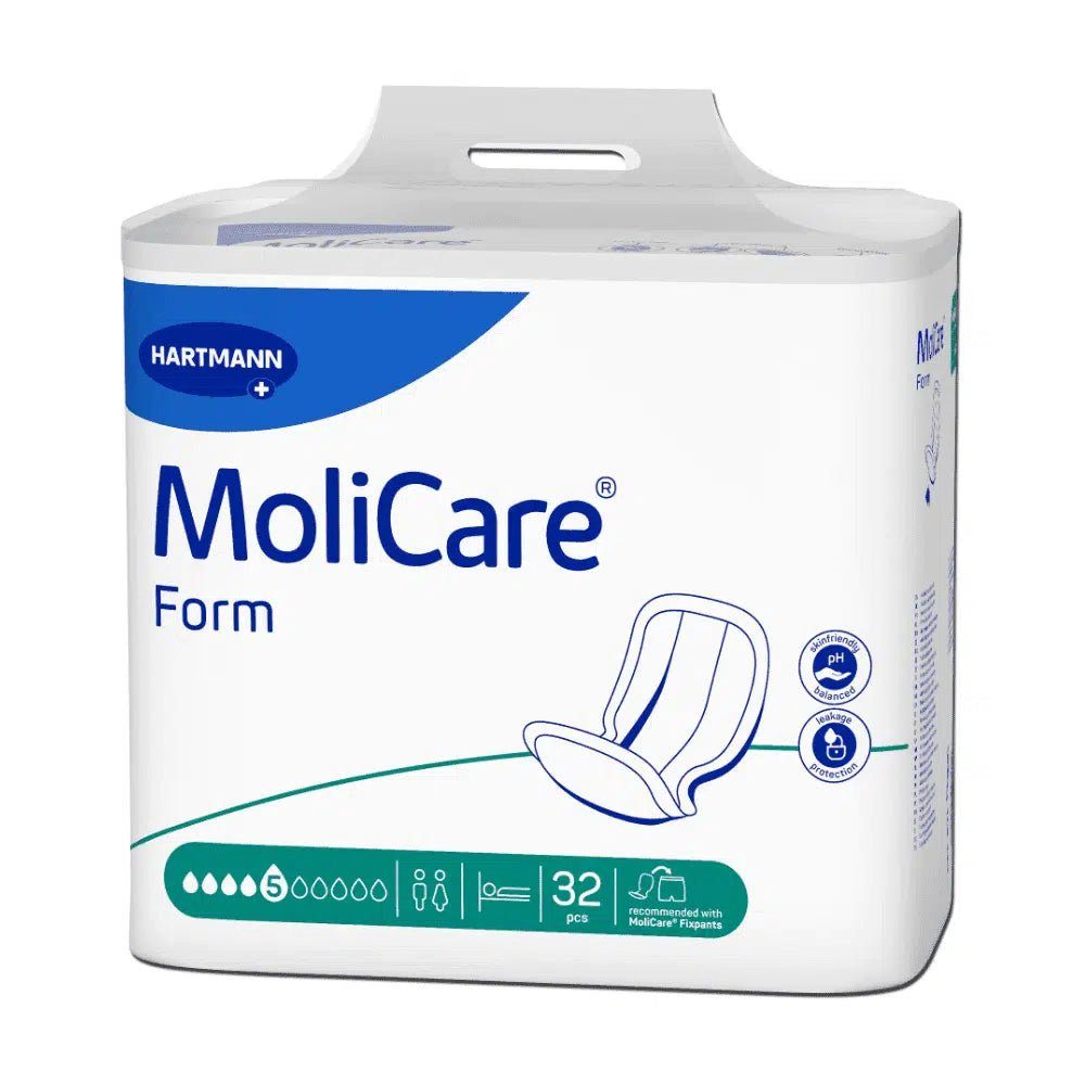 Inkontinenzslip Hartmann MoliCare® Form Vorlage, 5 Tropfen - 32 Stück - B004UNFHMY