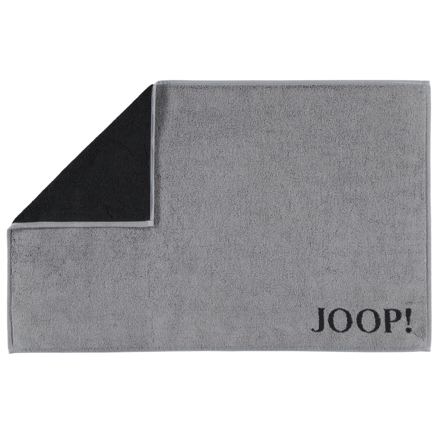 100% Joop!, Grau 1600 Classic Doubleface Duschmatte Baumwolle