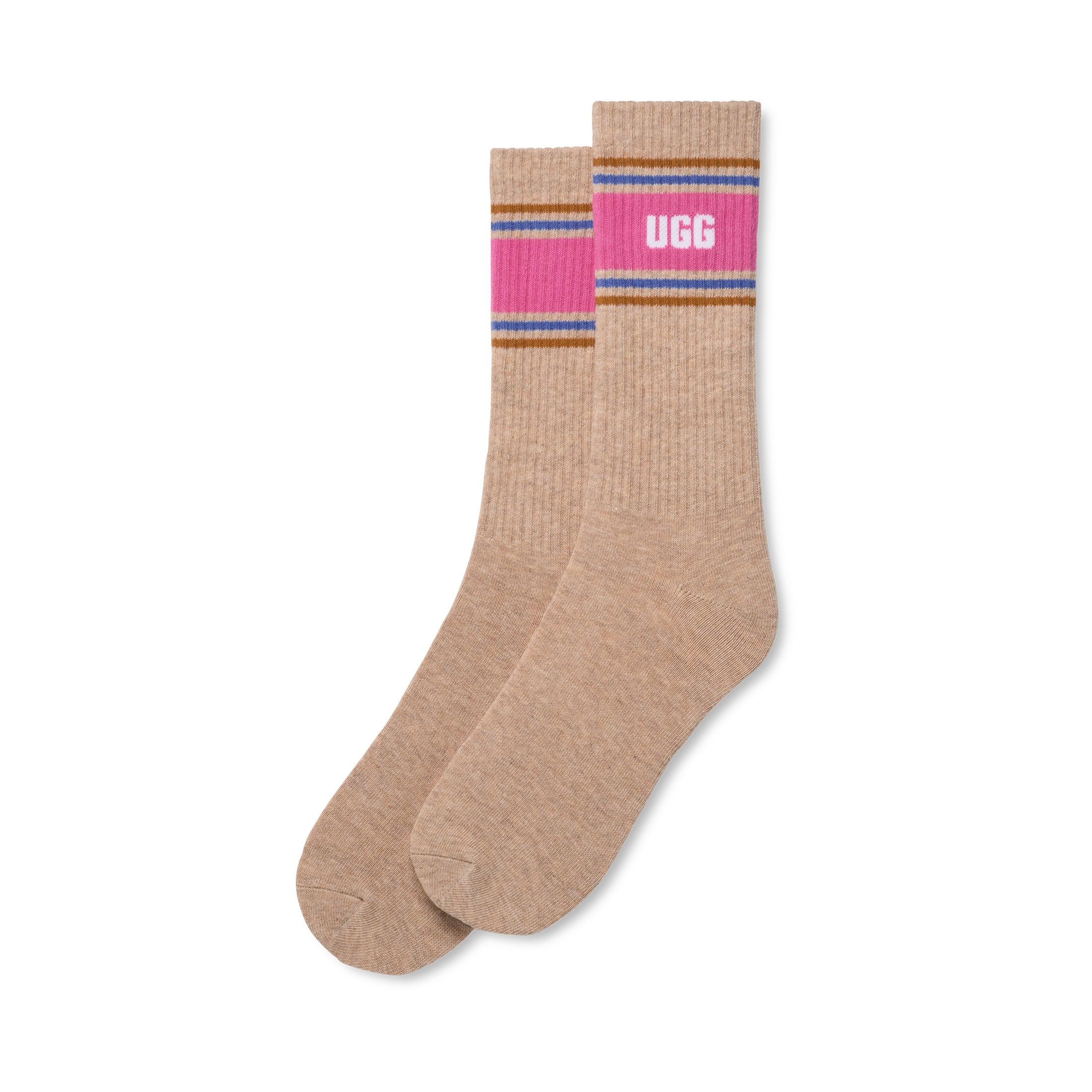 UGG Socken JEDLYN VARSITY CREW (1-Paar) Strümpfe mit UGG-Markenlogo am Bündchen