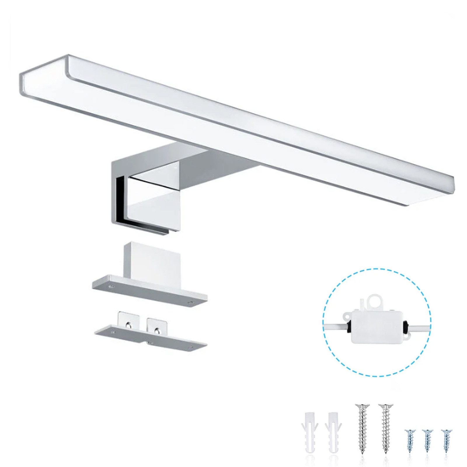 REDOM LED Spiegelleuchte Badezimmerspiegel Lampe Wandlampe günstig online kaufen