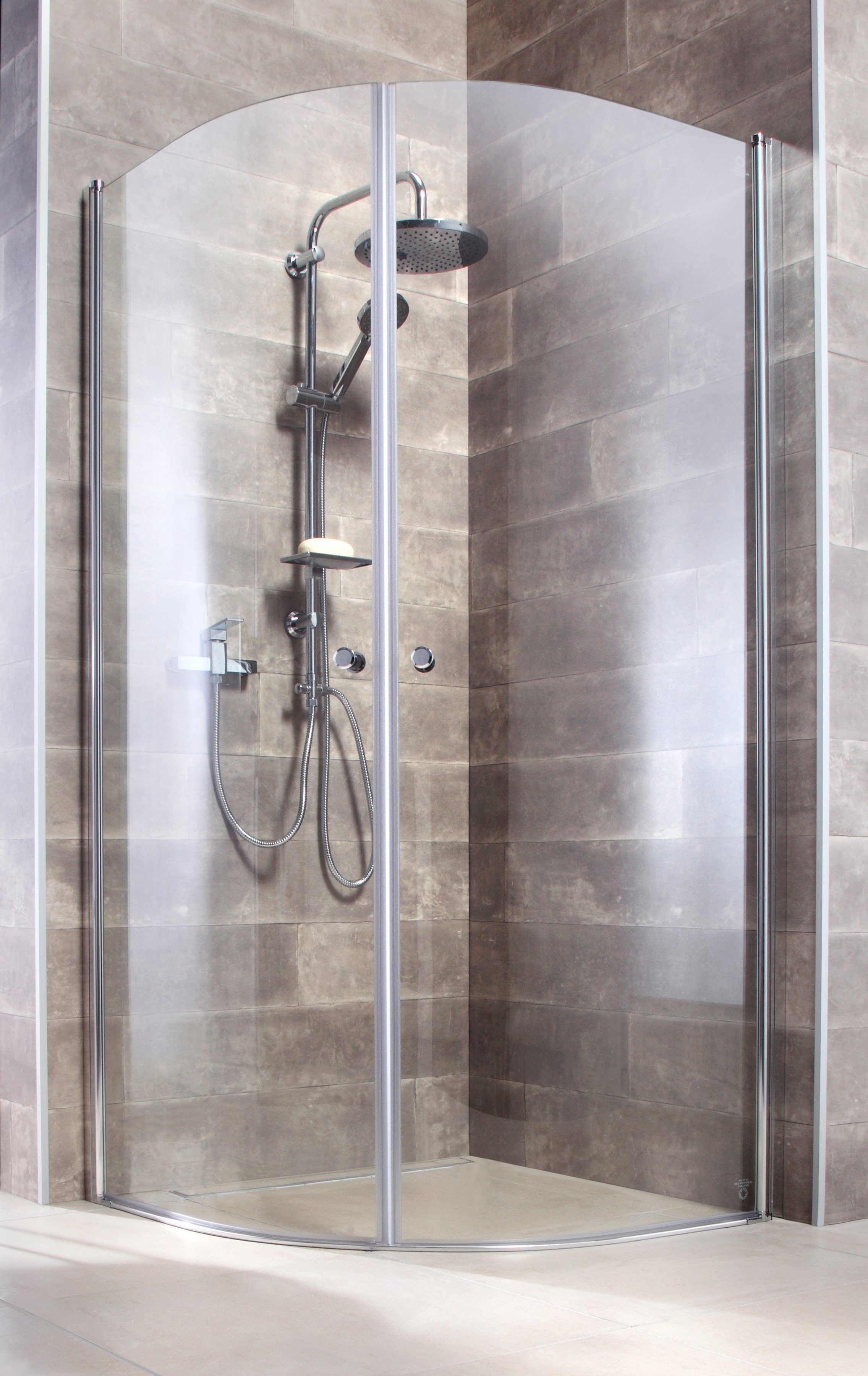 welltime Runddusche Florenz, BxT: 90x90 cm, Einscheibensicherheitsglas, Heb günstig online kaufen