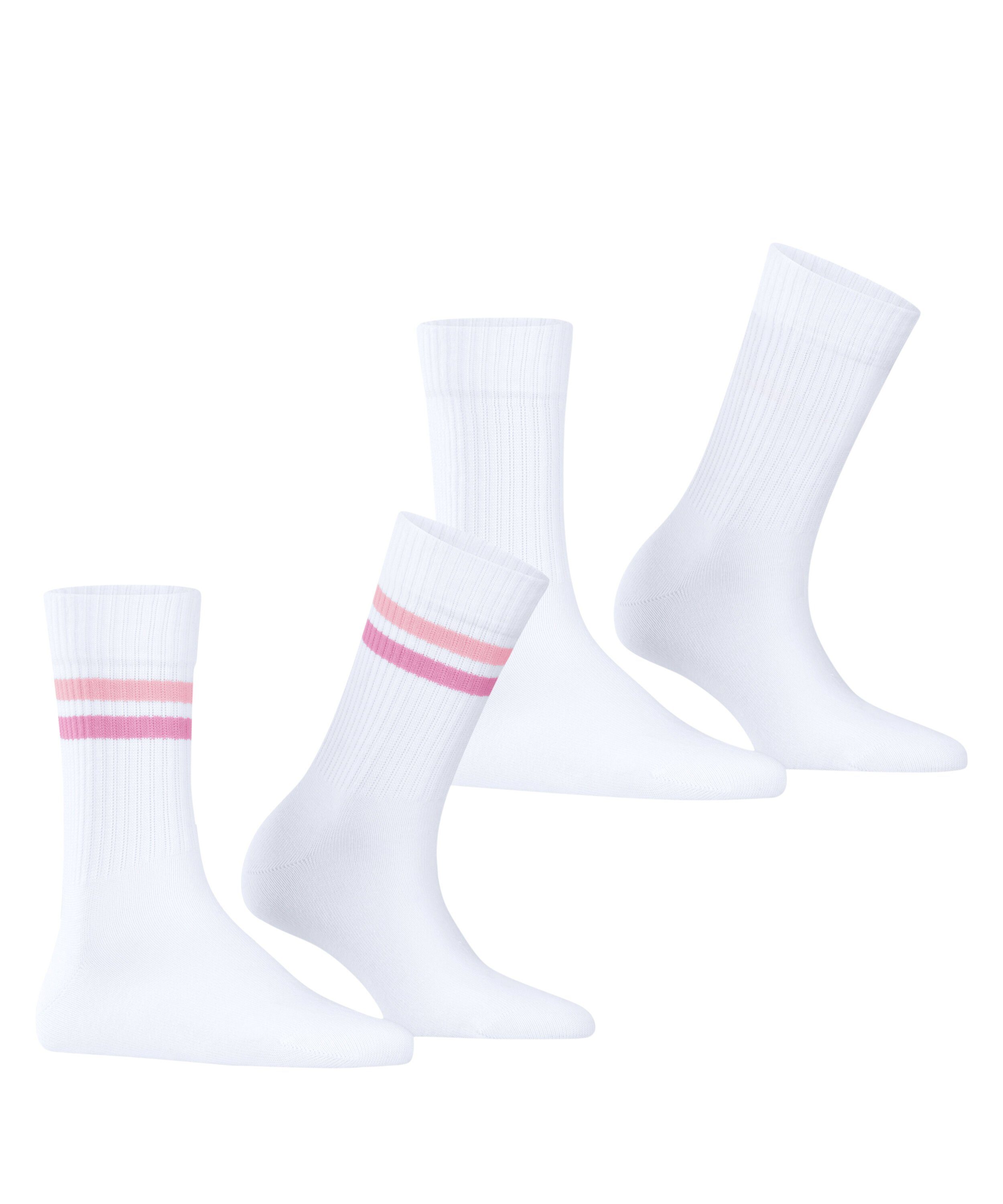 2-Pack (2-Paar) Socken woolwhite Esprit Tennis Stripe (2060)