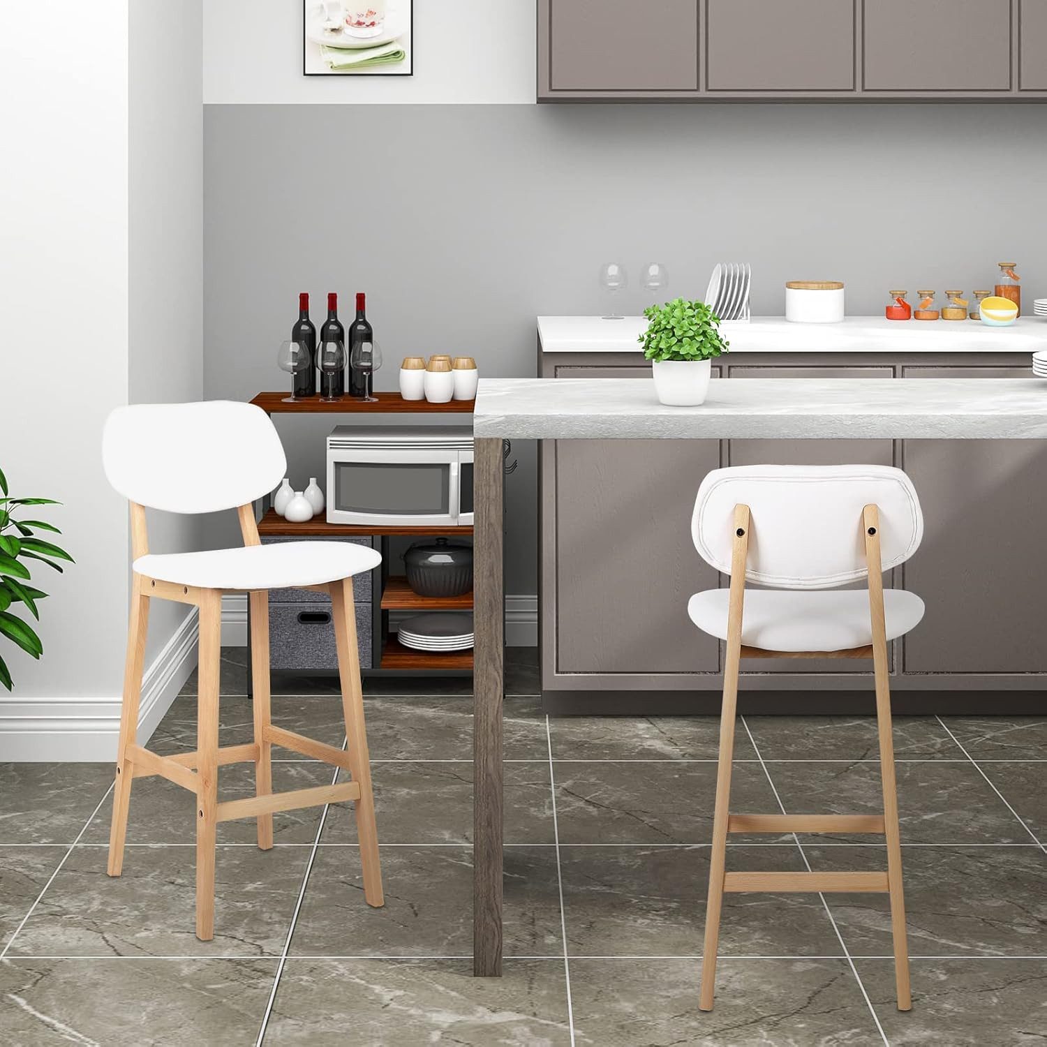 Woltu Barhocker, Barhocker 2er Set Barstühle günstig online kaufen