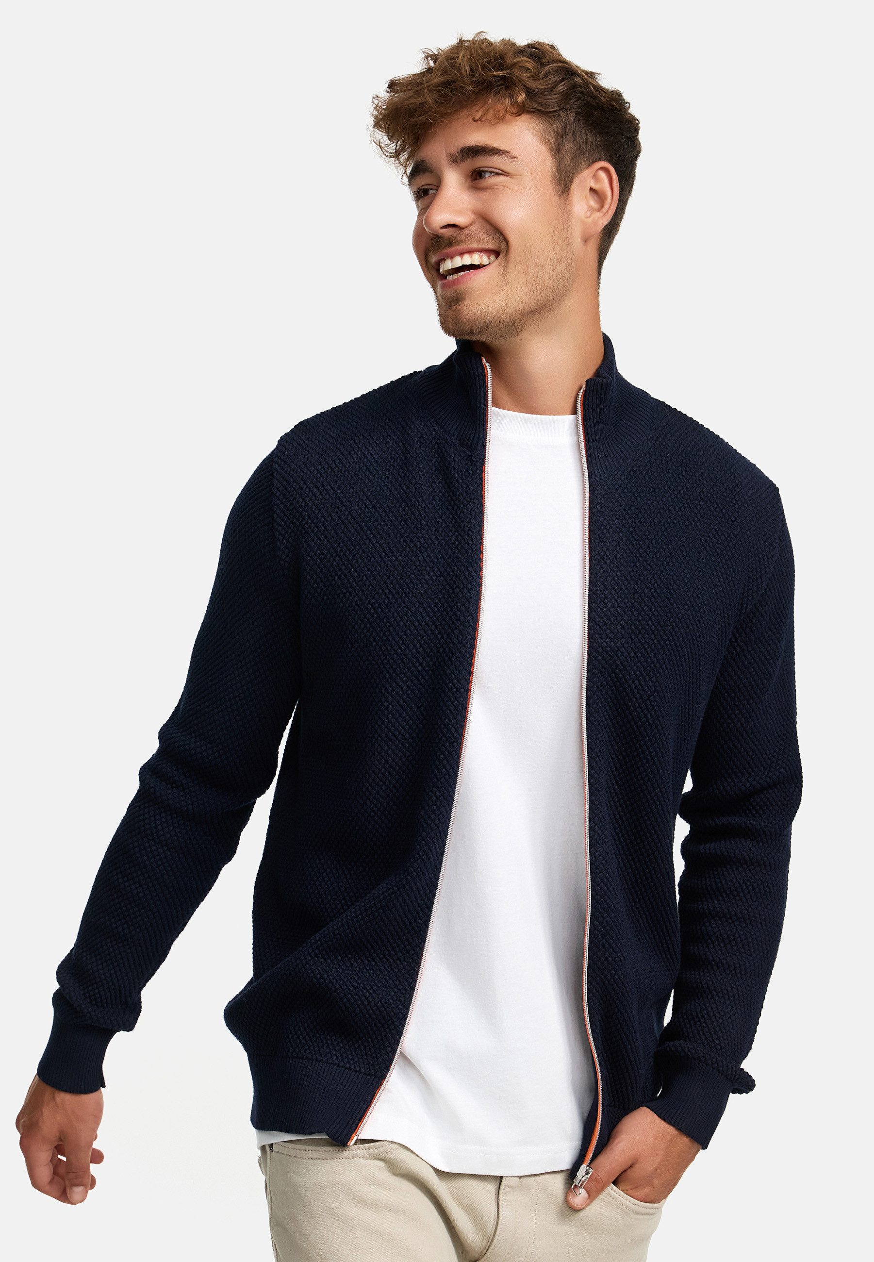 Kronstadt Sweatjacke KSErik Zip Feinstrickjacke mit günstig online kaufen