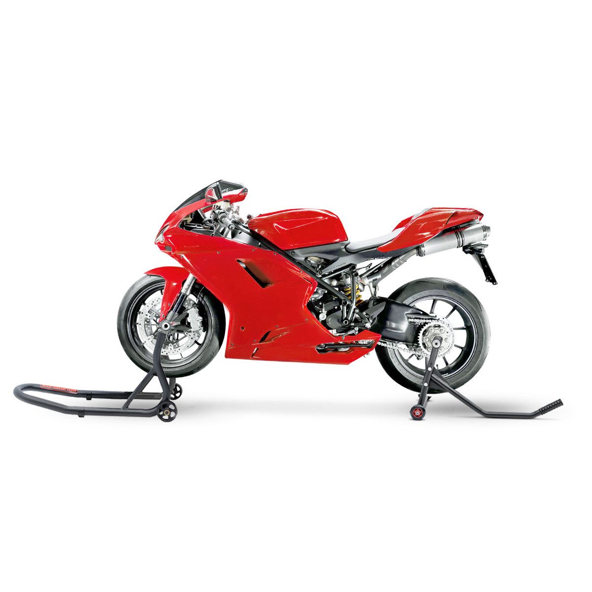 ConStands Motorradheber Einarm Montageständer Set passend für Ducati 1098 07-08 Motorradstände