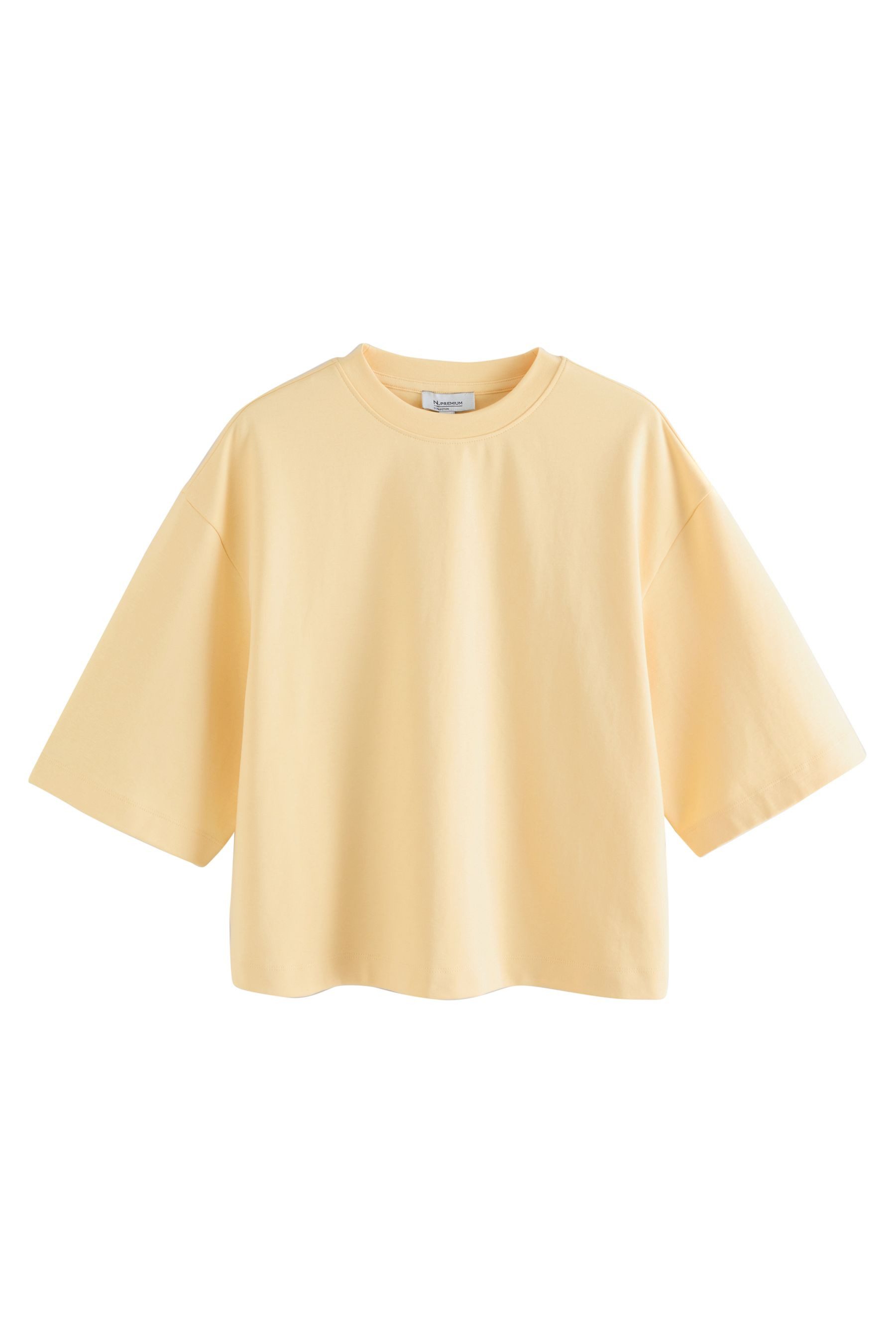 T-Shirt N. Premium Kurzarm-T-Shirt mit Rundhalsausschnitt