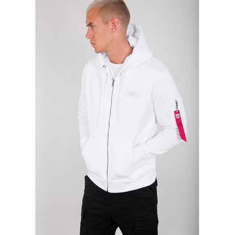 Alpha Industries Kapuzensweatjacke Back Print Zip Hoody