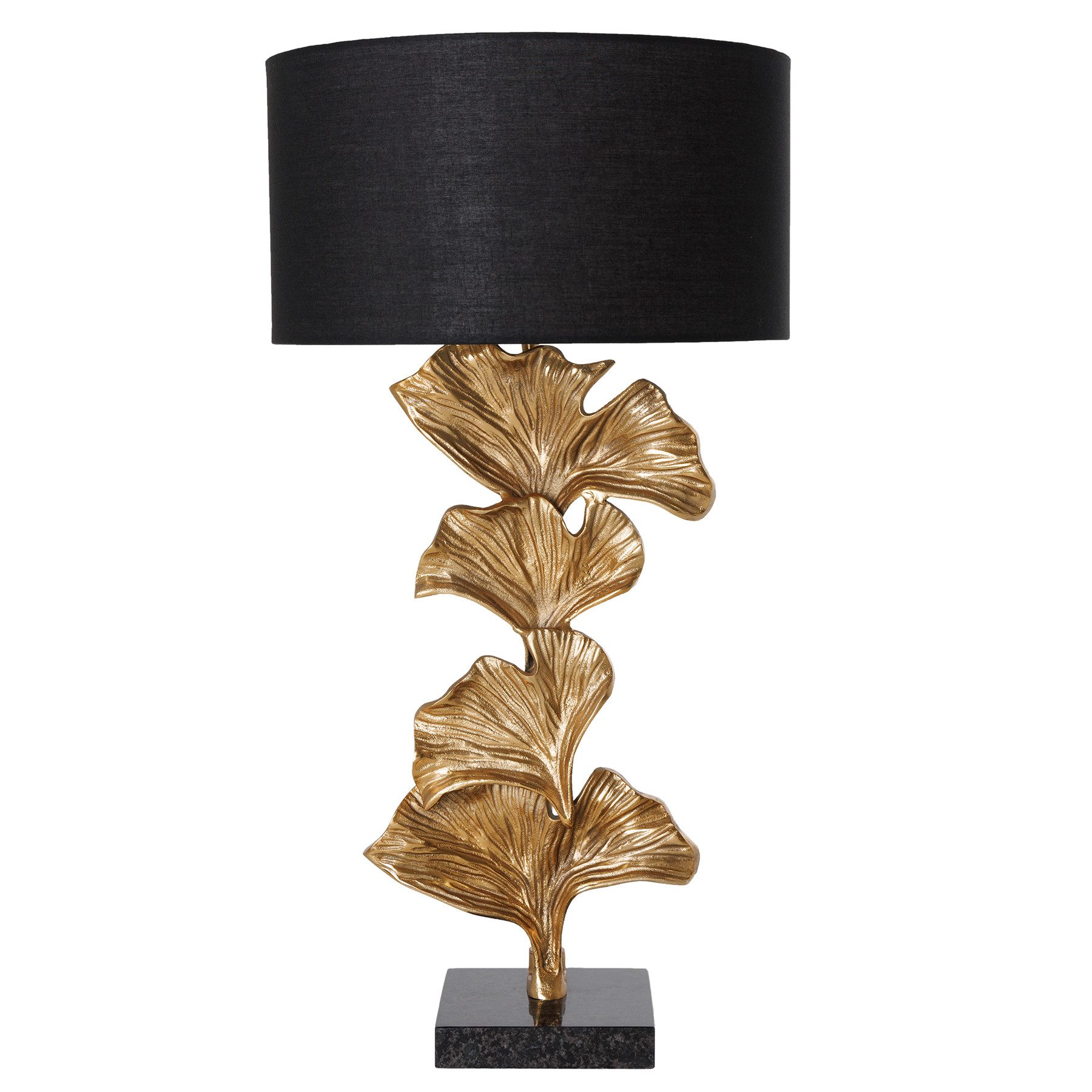 riess-ambiente Tischleuchte GINKGO 70cm schwarz / günstig online kaufen