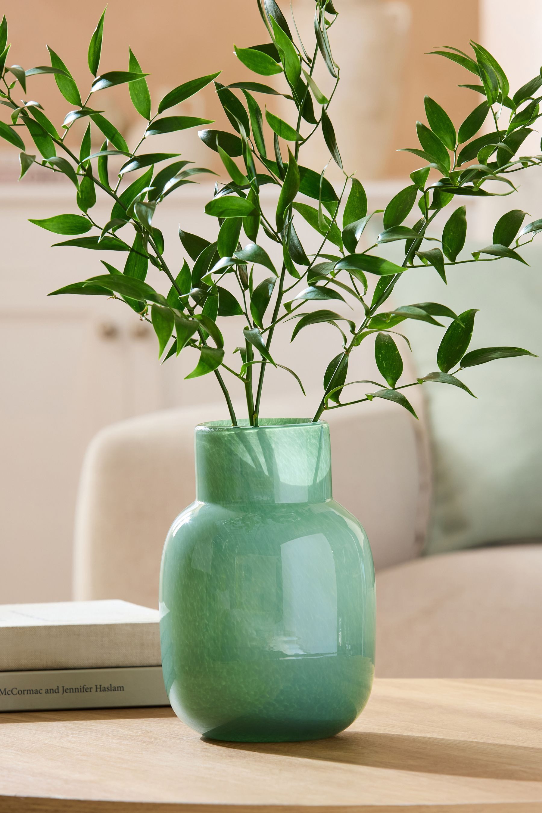 Next Dekovase Blumenvase aus Glas
