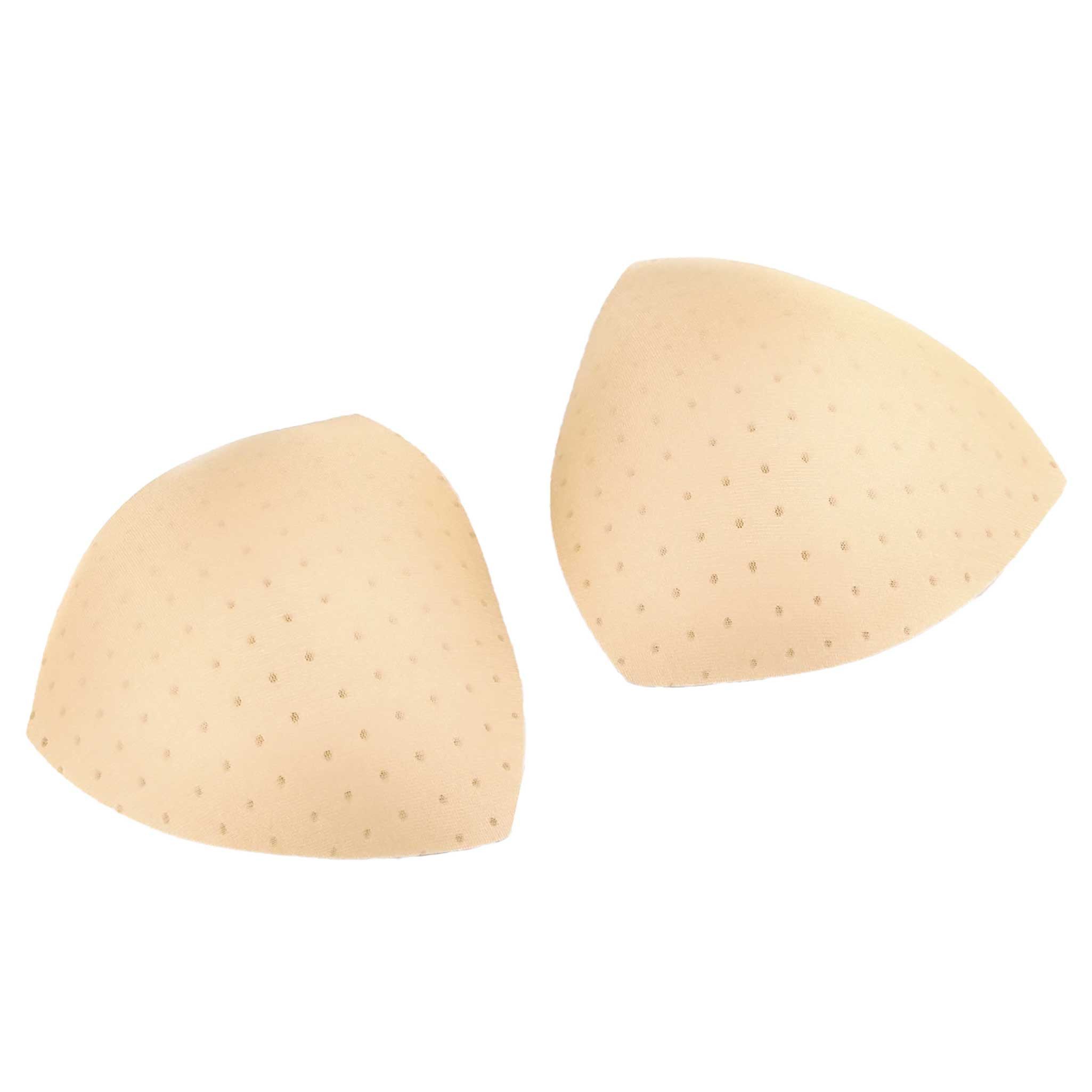 maDDma BH-Einlagen BH Einlagen perforiert 1 Paar Gr. 42 Einlagen für Bikini Korsett (1 Paar), beige