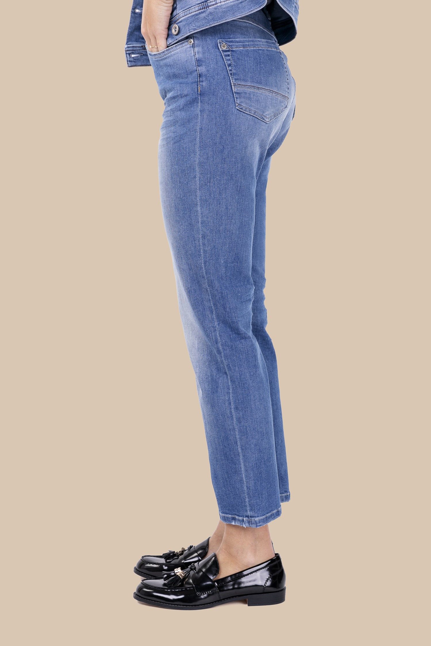 BLUE FIRE Stretch-Jeans BLUE FIRE JULIE pacific 1147.234