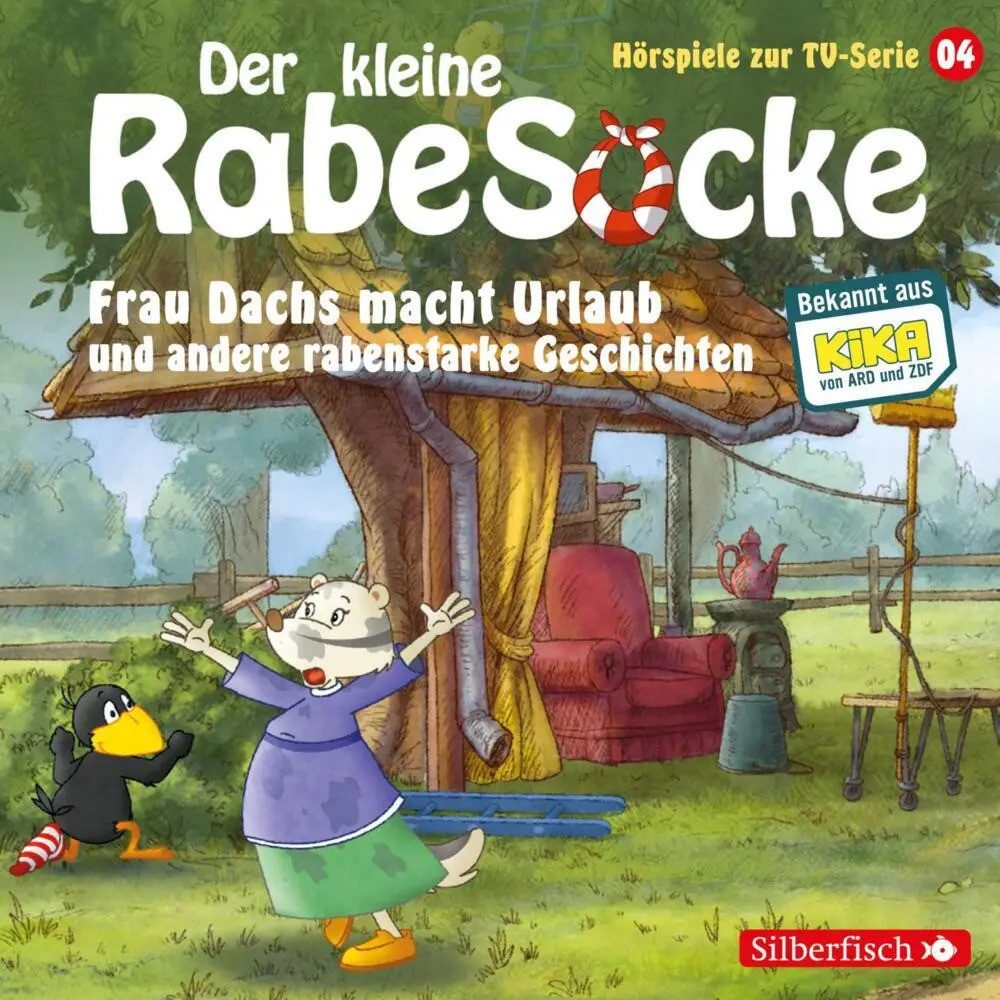 Hörspiel Frau Dachs macht Urlaub, Ein Tanzkleid für Frau Dachs, Rette sich,...