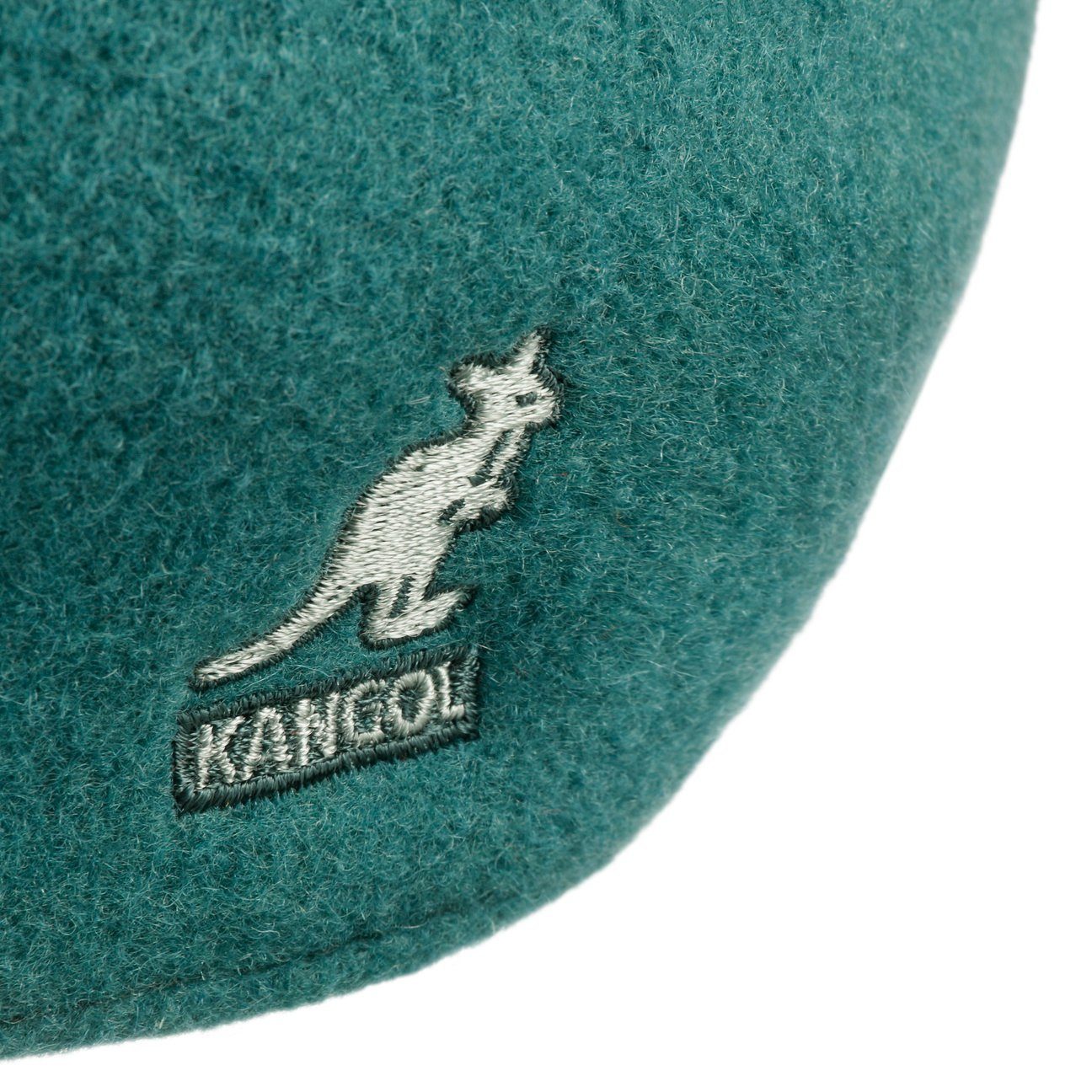 (1-St) Schiebermütze petrol Kangol mit Schirm Cap Flat