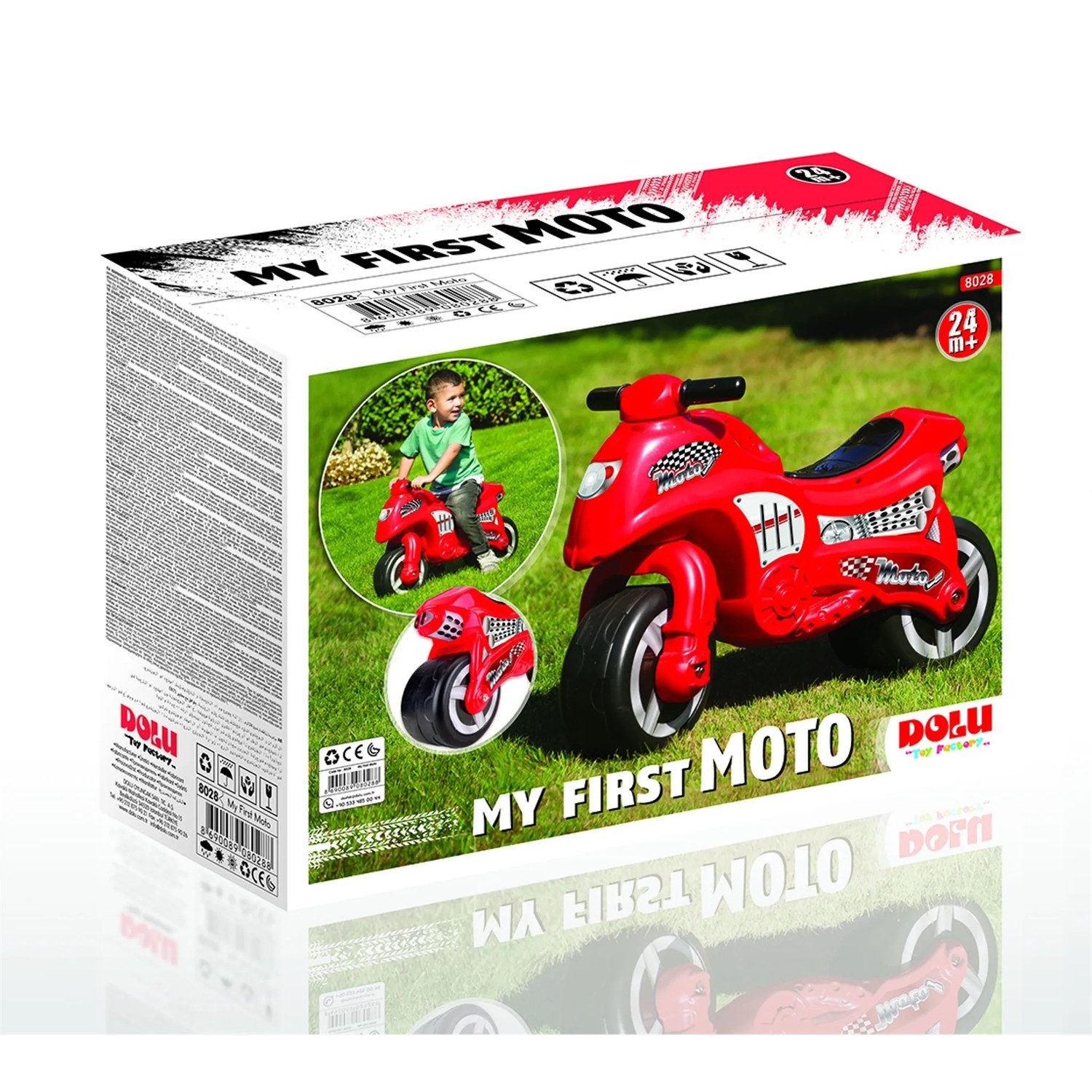 DOLU Laufrad 8028 My First MOTO - Kinder Motorrad – Bild 5 von 5