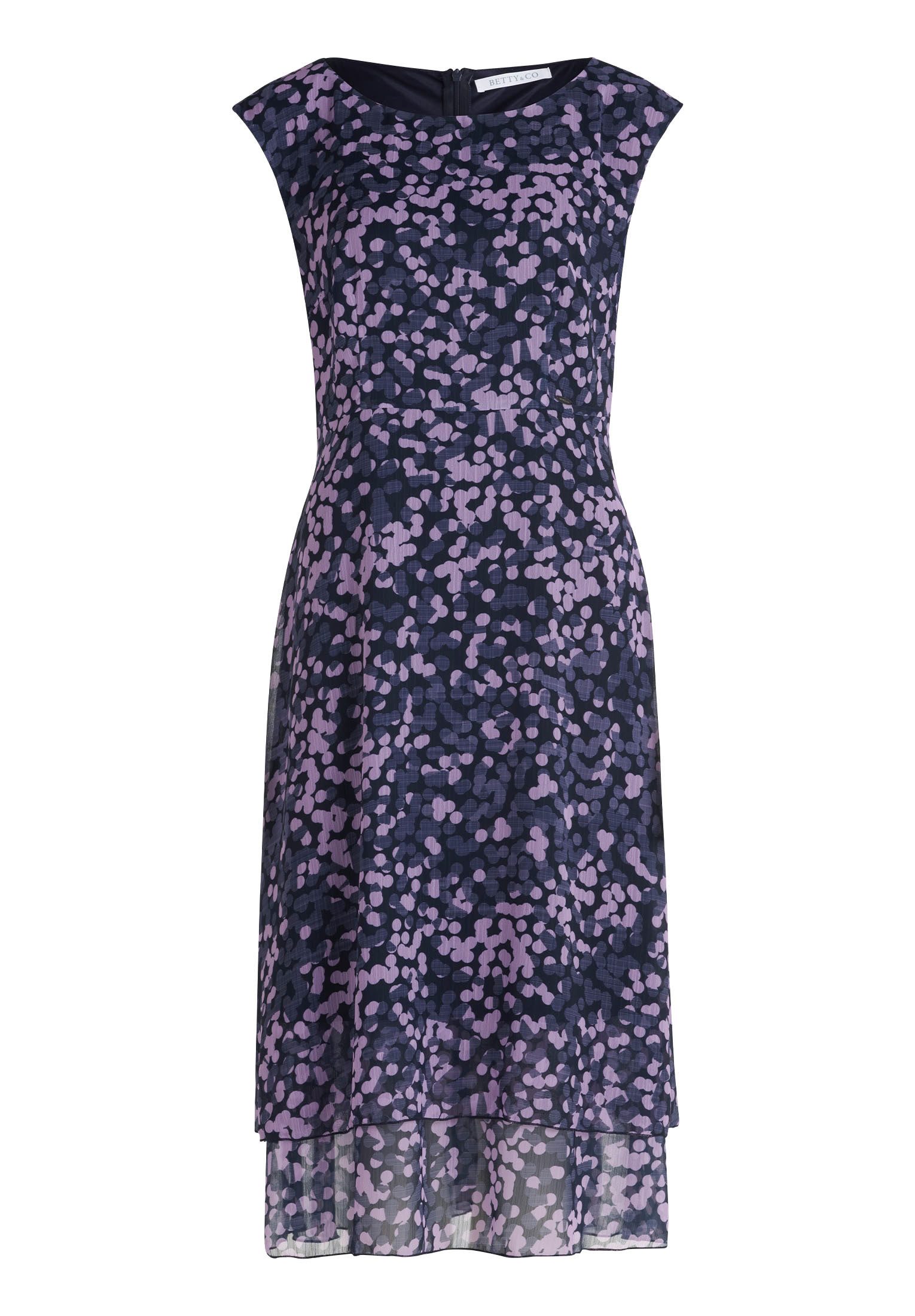 Betty&Co Midikleid Damen mit Stufen Form günstig online kaufen