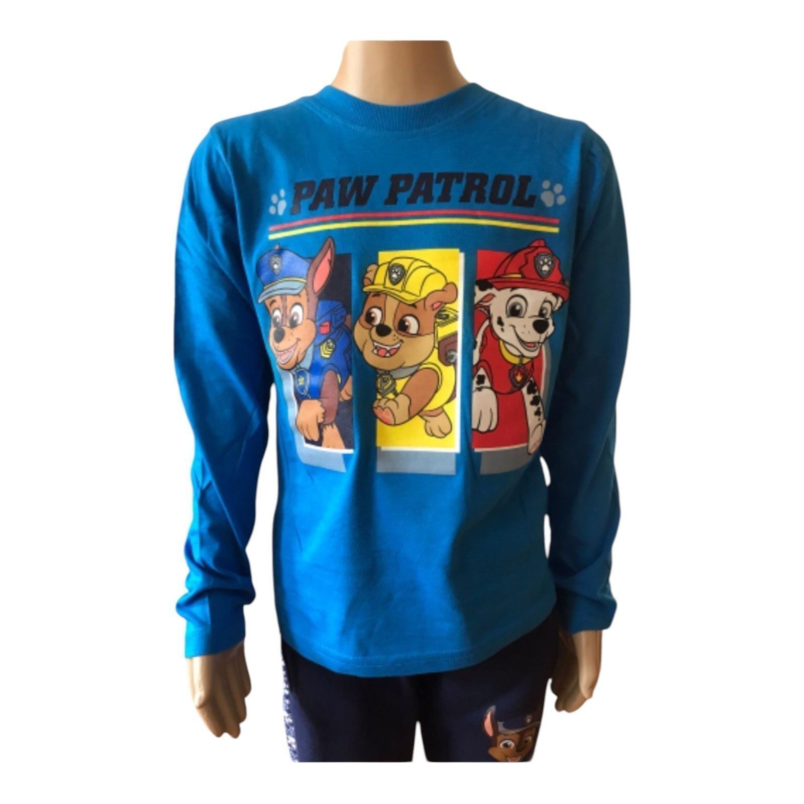 PAW PATROL T-Shirt Langarm-T-Shirt für Jungen, PAW Patrol, "First Pups"
