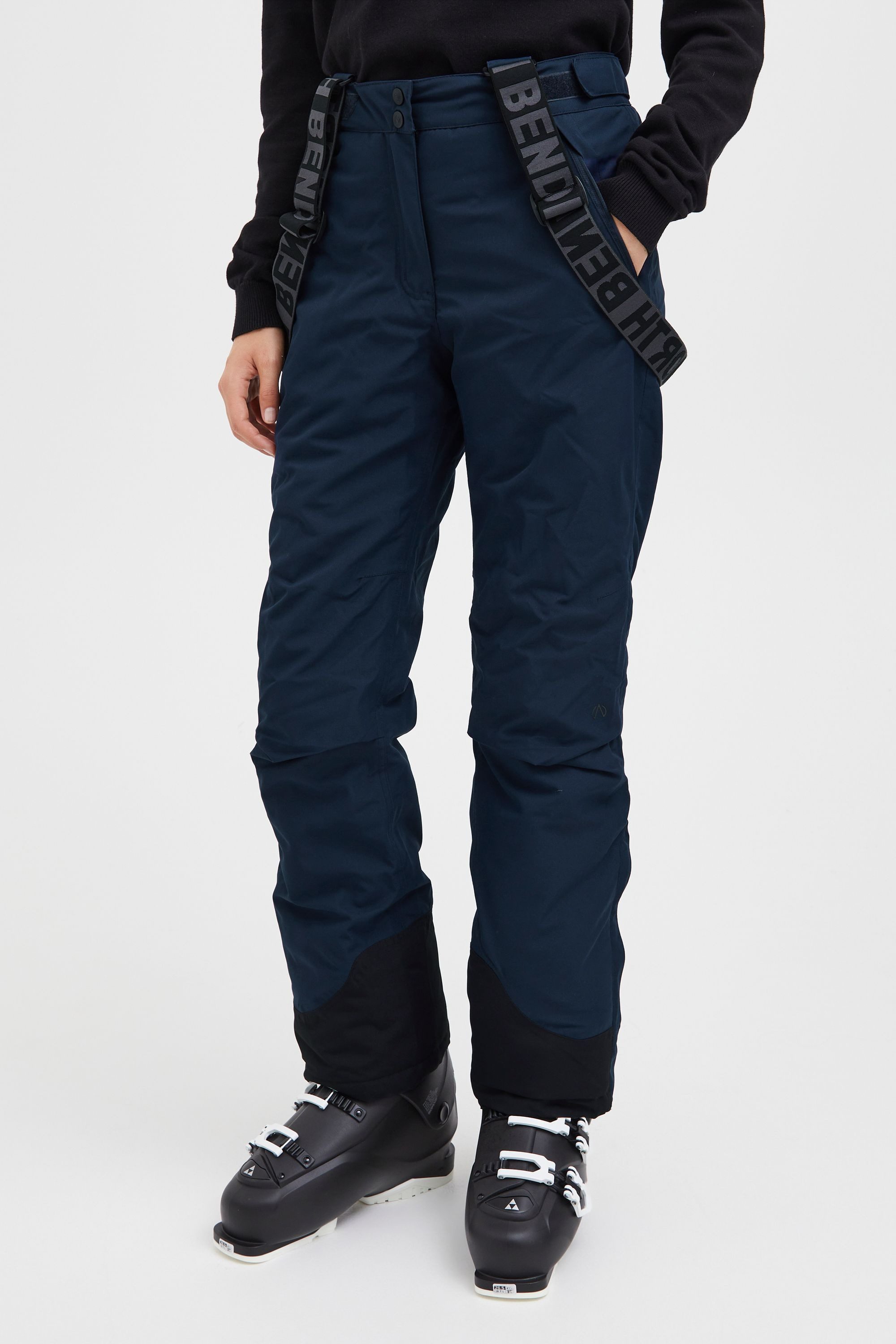 North Bend Skihose NBHildi W 213717MMM W-PRO 10.000 mit wasserdichter Beschichtung Skihose mit Träger