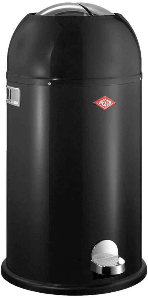 WESCO Mülleimer Kickmaster, Abfallsammler mit Dämpfer, 33 Liter