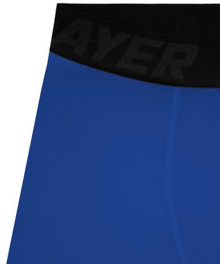 POWERLAYER Lauftights PowerLayer Herren Kompressionsleggings, Sporthose - Leuchtend Blau (1-tlg)