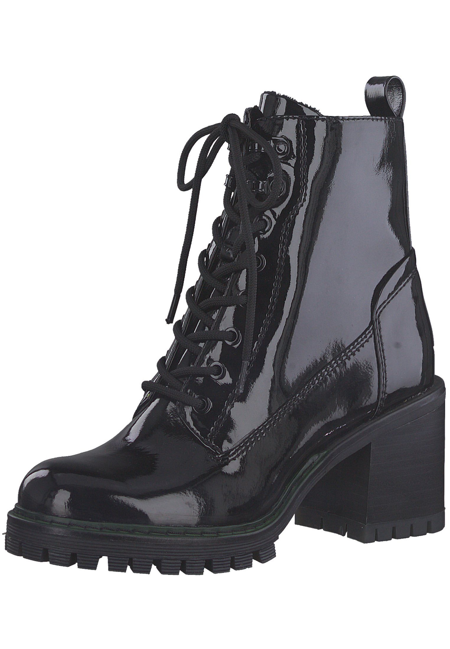 Tamaris 1-25241-29 018 Black Patent Stiefelette
