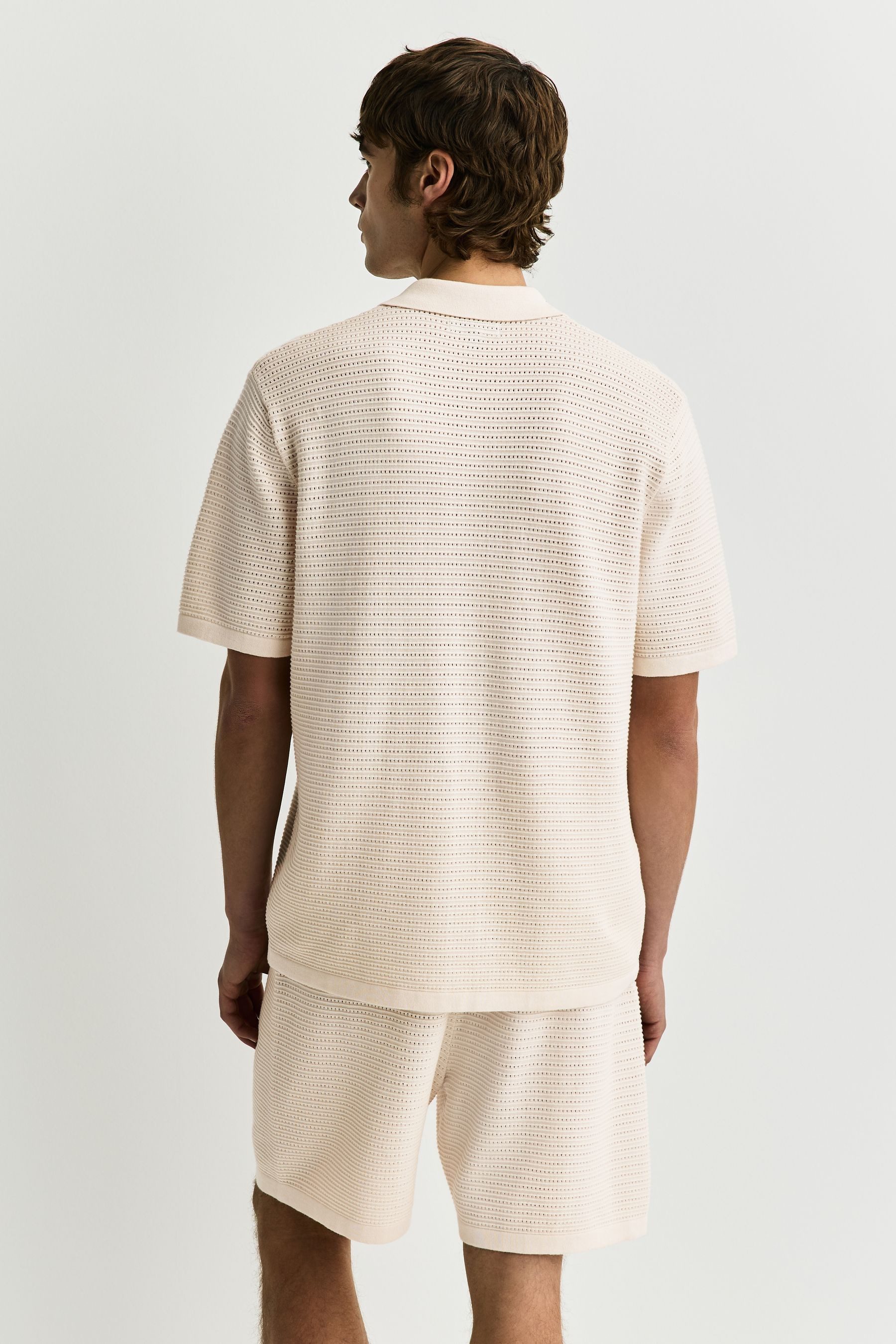 Next Shorts Hemden mit Strickstruktur + Shorts im 2er-Pack (4-tlg)