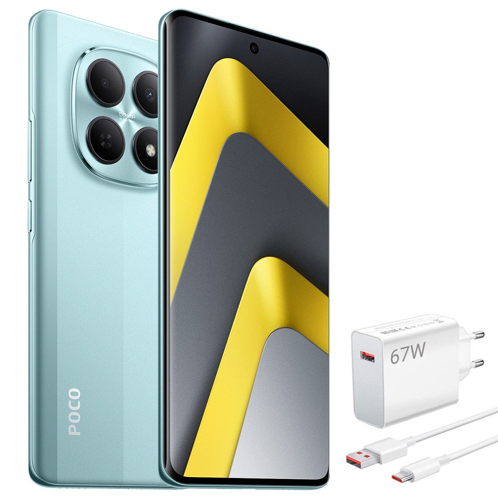 Xiaomi POCO M8 5G 8+512GB Smartphone & 67W HyperCharge Handy (50 MP Kamera)