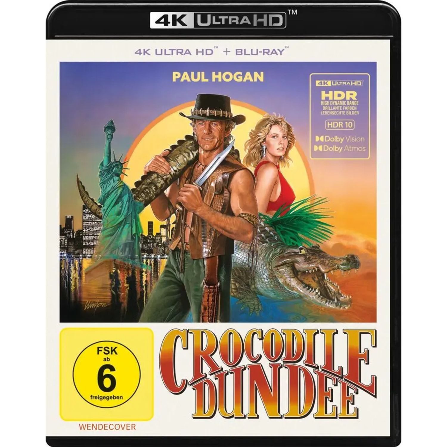 Winkler Blu-ray Crocodile Dundee,1 4K UHD-Blu-ray + 1 Blu-ray